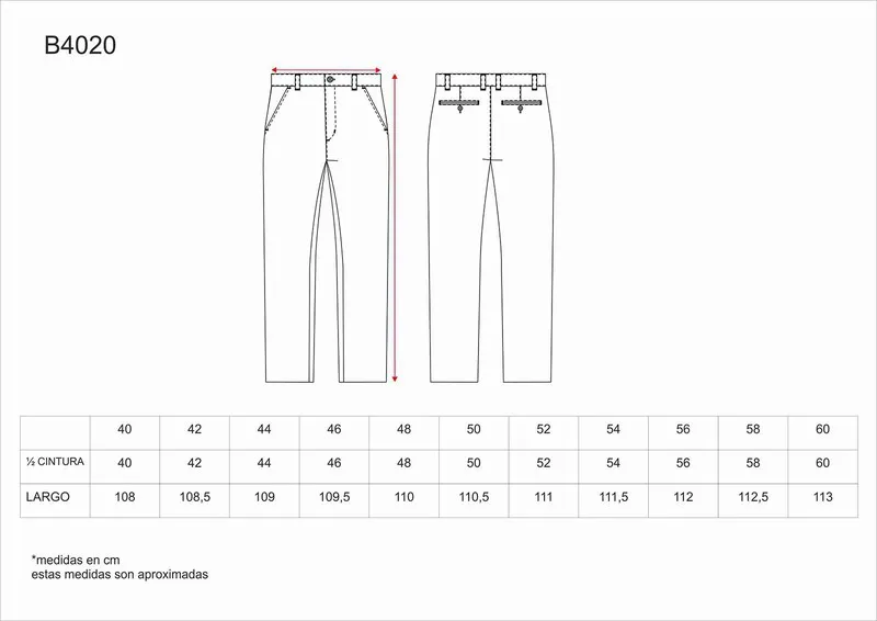 Pantaloni chino beige