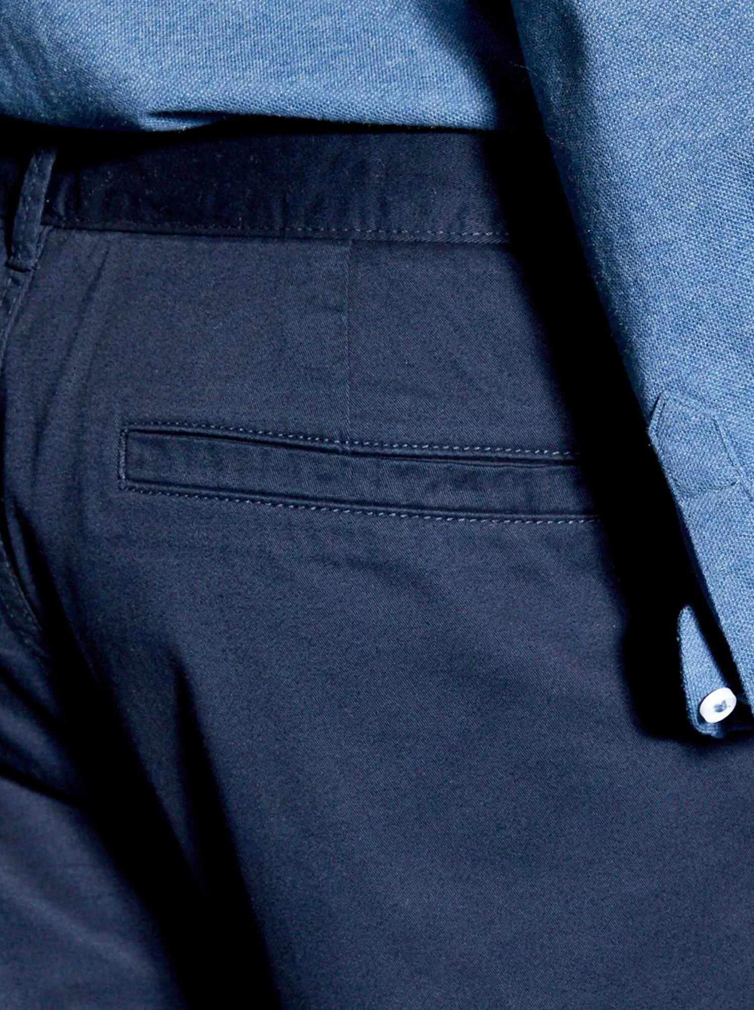 Pantaloni chino slim - blu