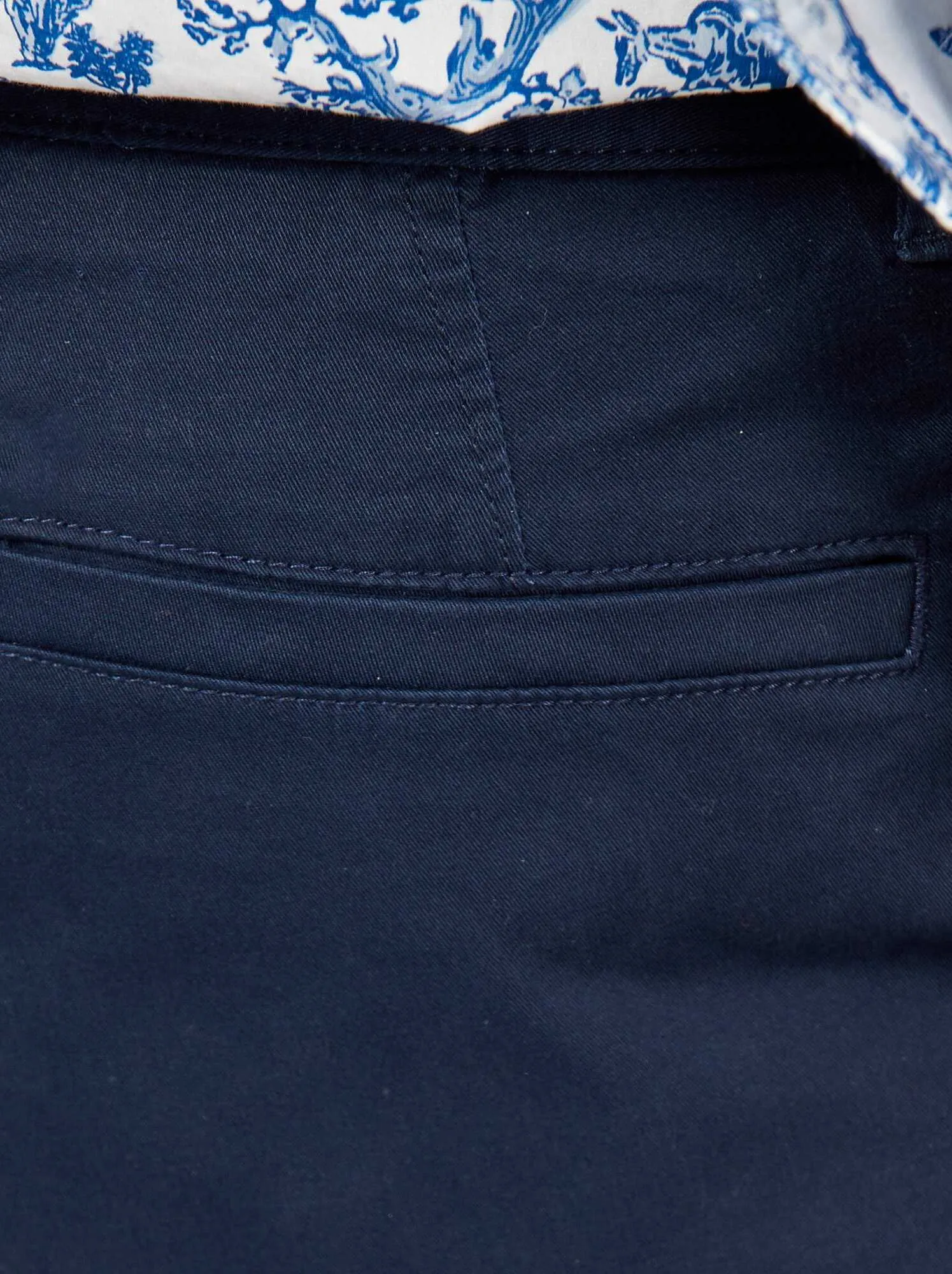 Pantaloni chino slim - blu