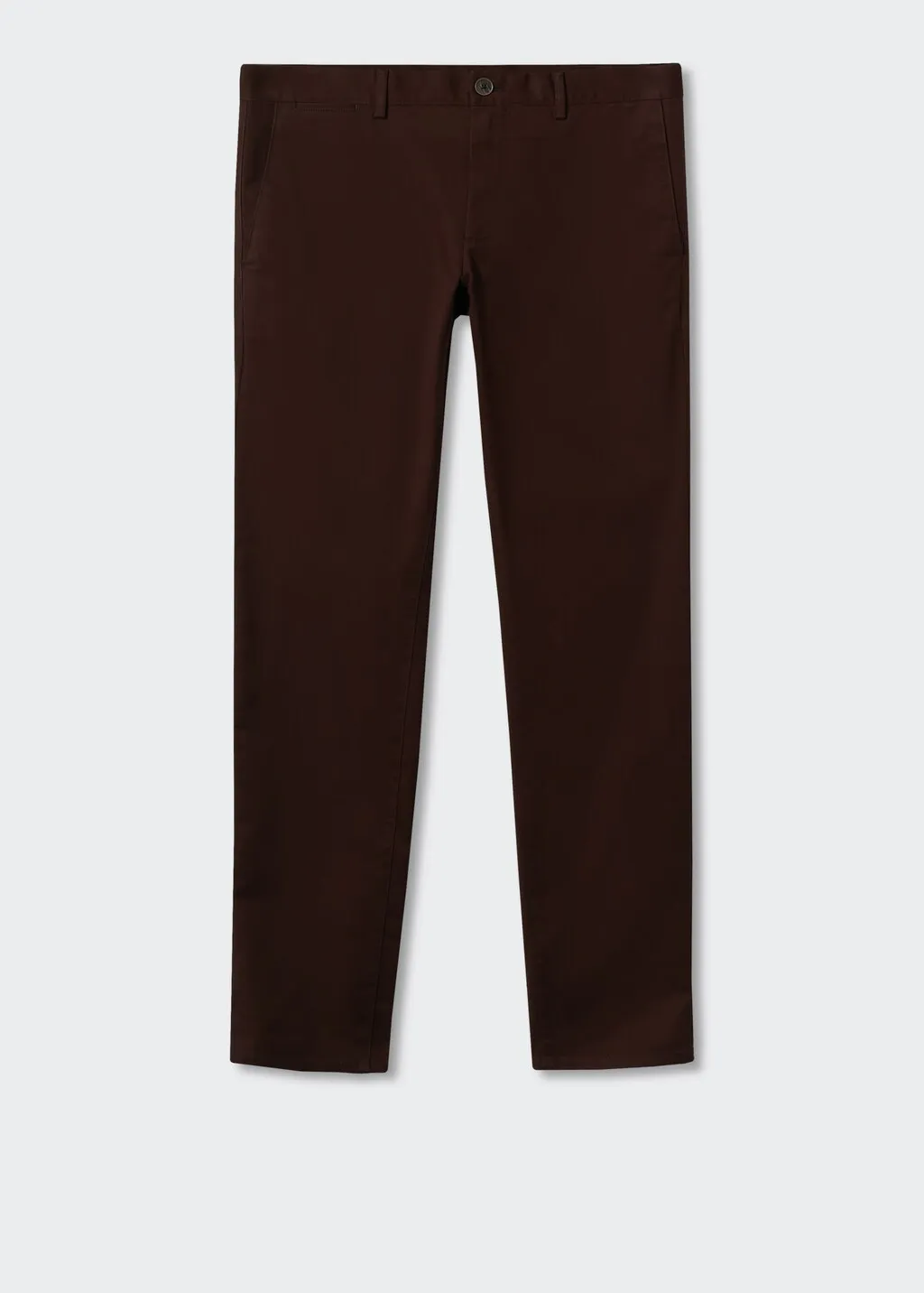 Pantaloni chino slim fit twill