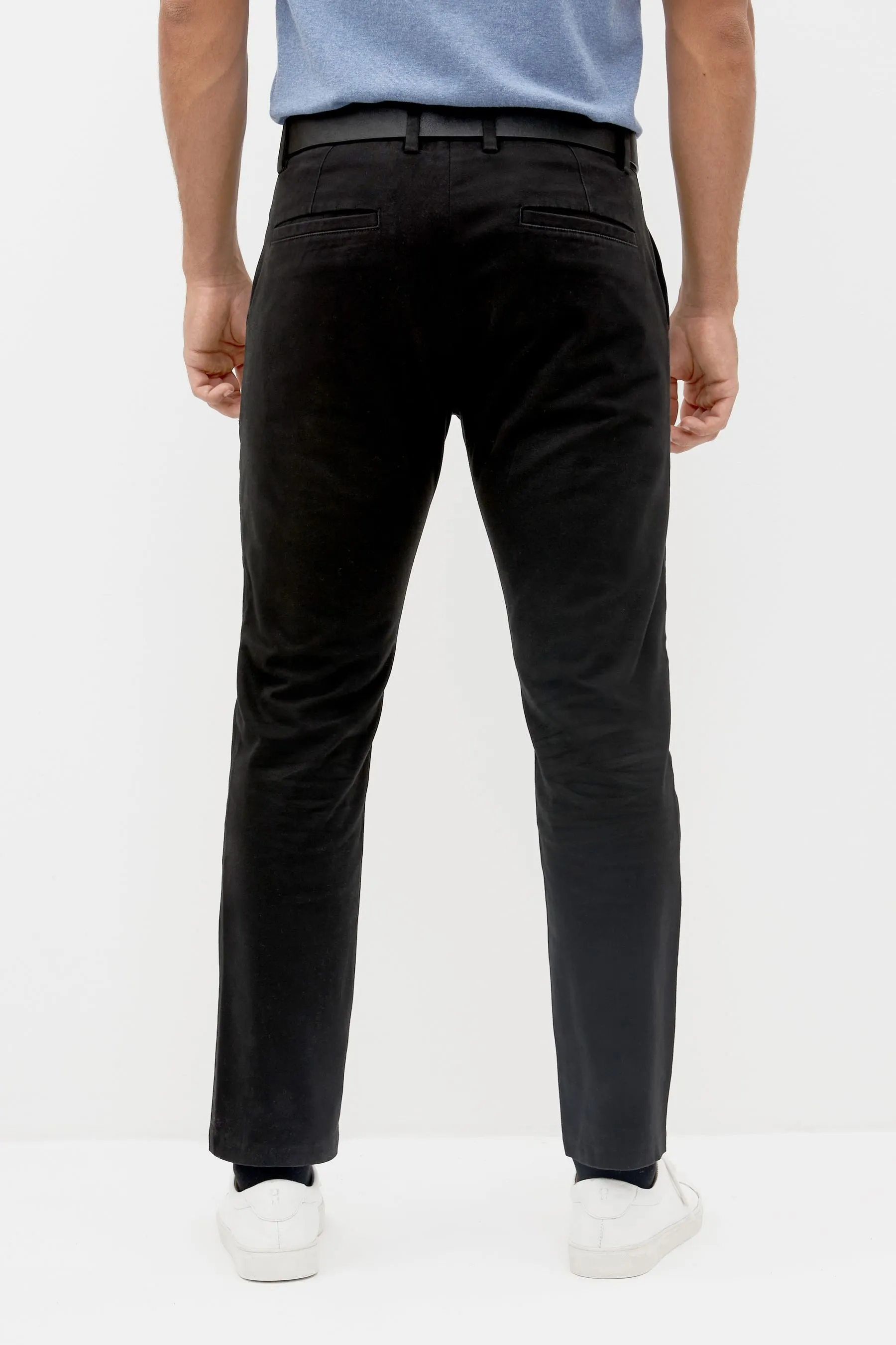 Pantaloni Chino Soft Touch con cintura