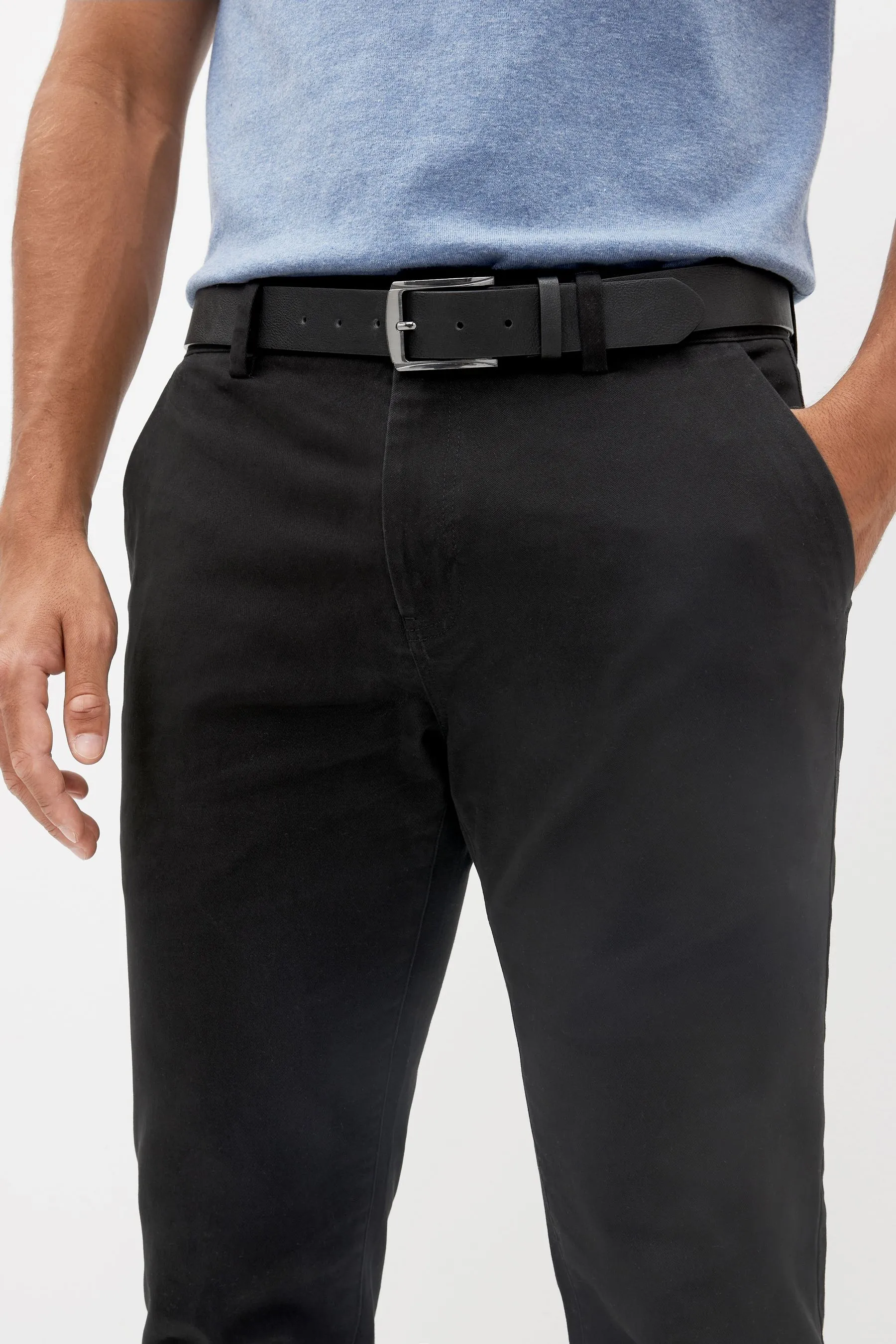 Pantaloni Chino Soft Touch con cintura