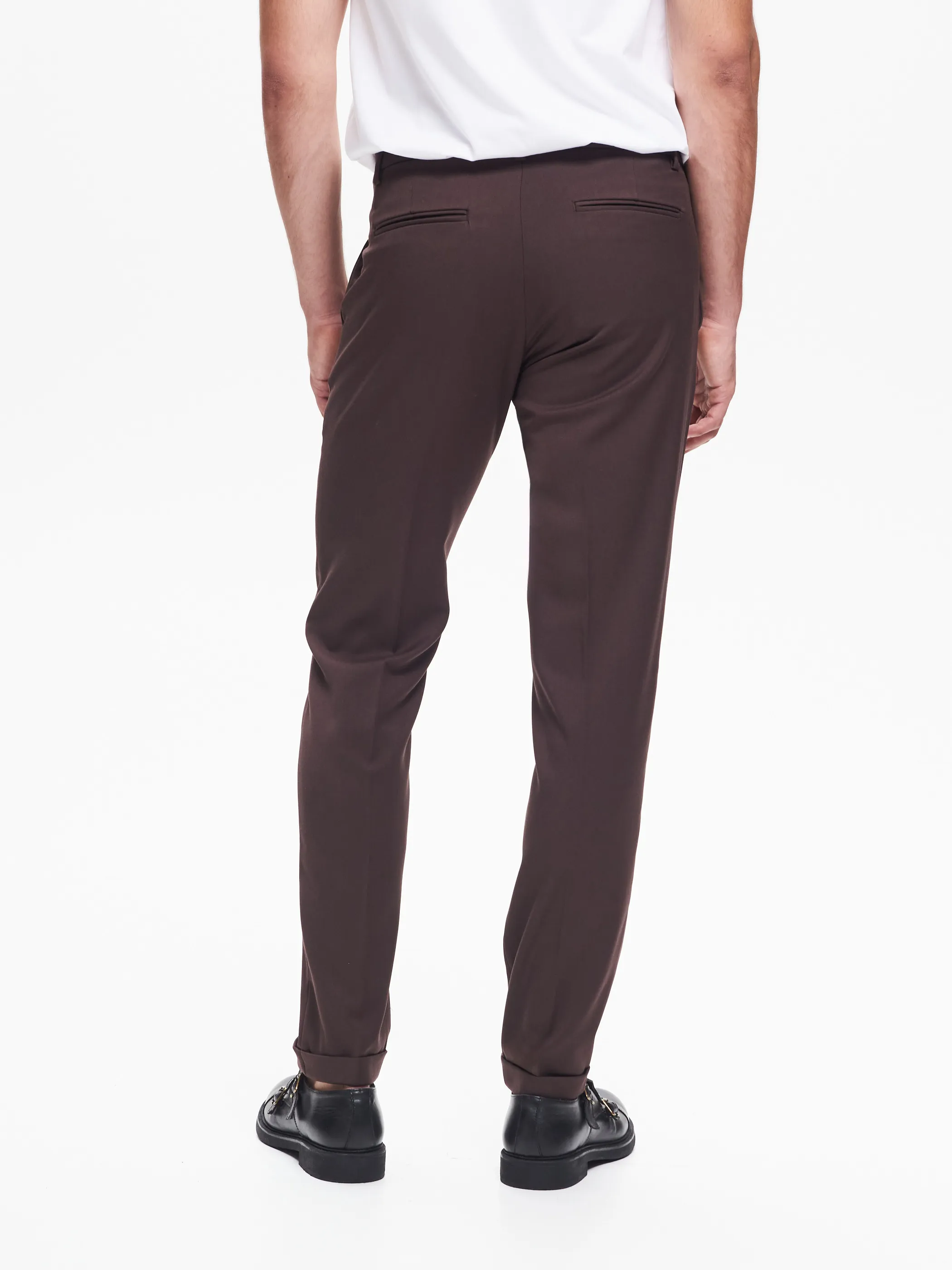      Pantaloni da abito Uomo Poliviscosa Moro  QB24     