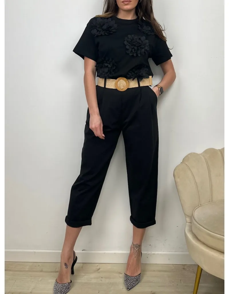 PANTALONI GIOIA NERO