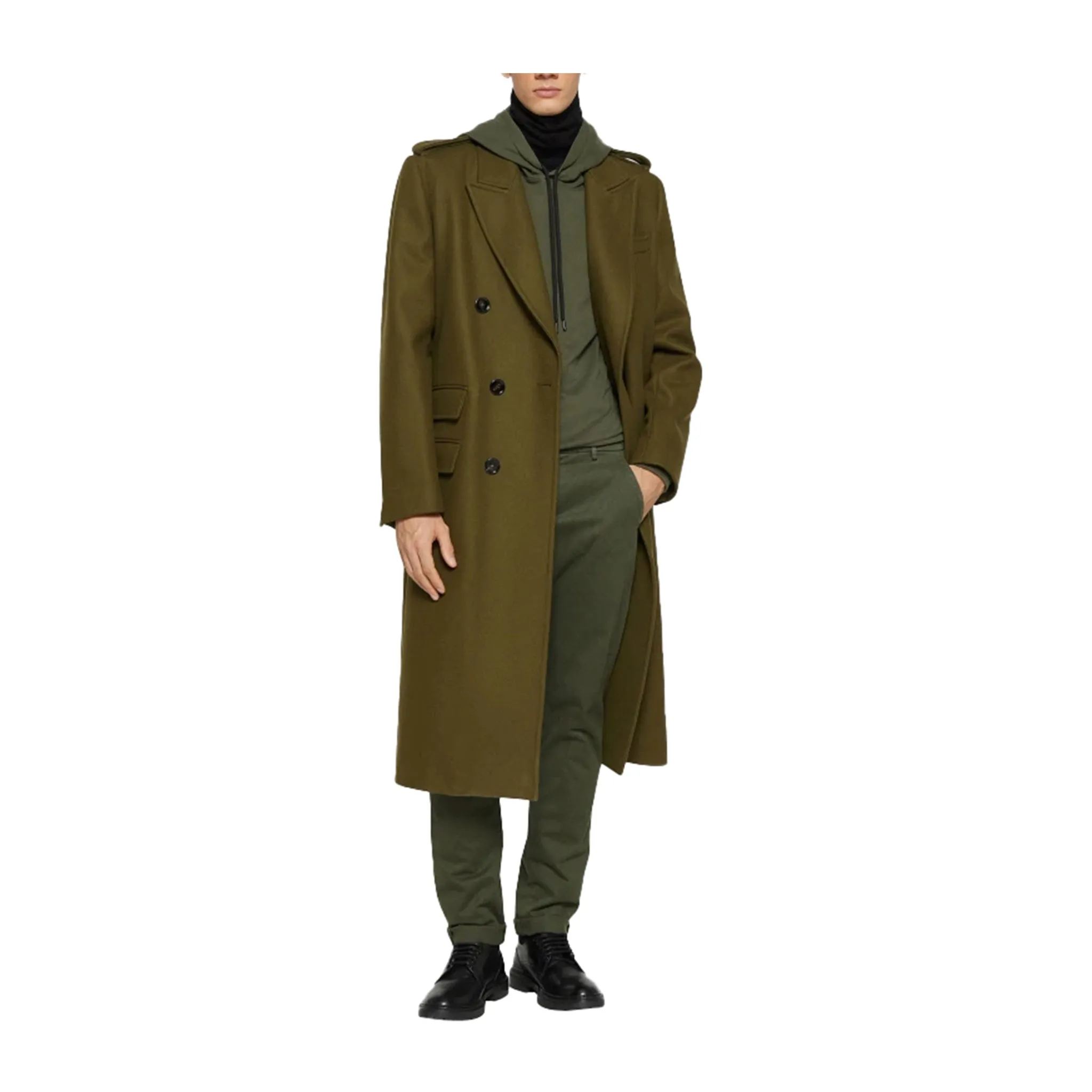 Pantaloni Uomo Gaubert Verde militare