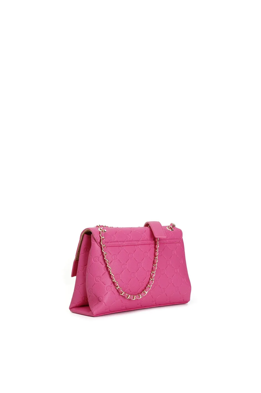 pattina con logo embossed all over fuxia