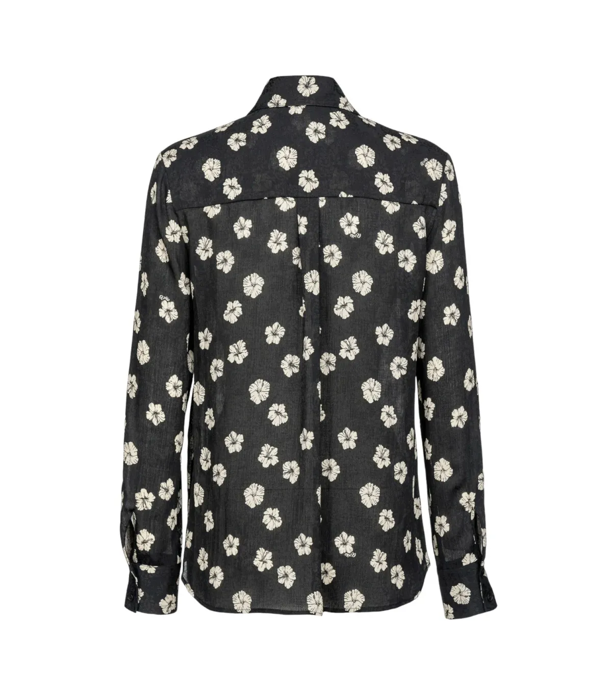 Pinko Donna Camicia Manica lunga  Smorzare Jaquard Stampa