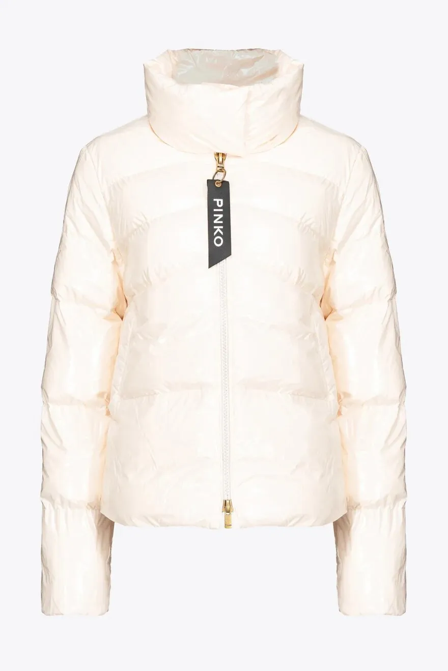 PINKO Piumino caban crystal nylon