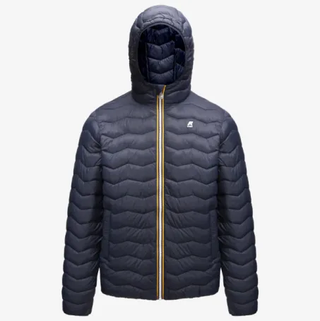 Piumino Uomo K-WAY Jack Eco Warm K6121HW K89 Blu
