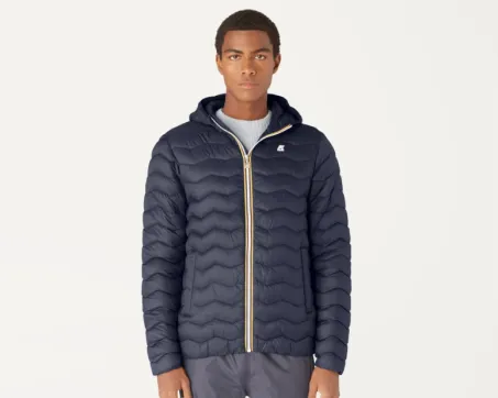 Piumino Uomo K-WAY Jack Eco Warm K6121HW K89 Blu