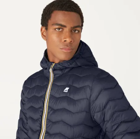 Piumino Uomo K-WAY Jack Eco Warm K6121HW K89 Blu