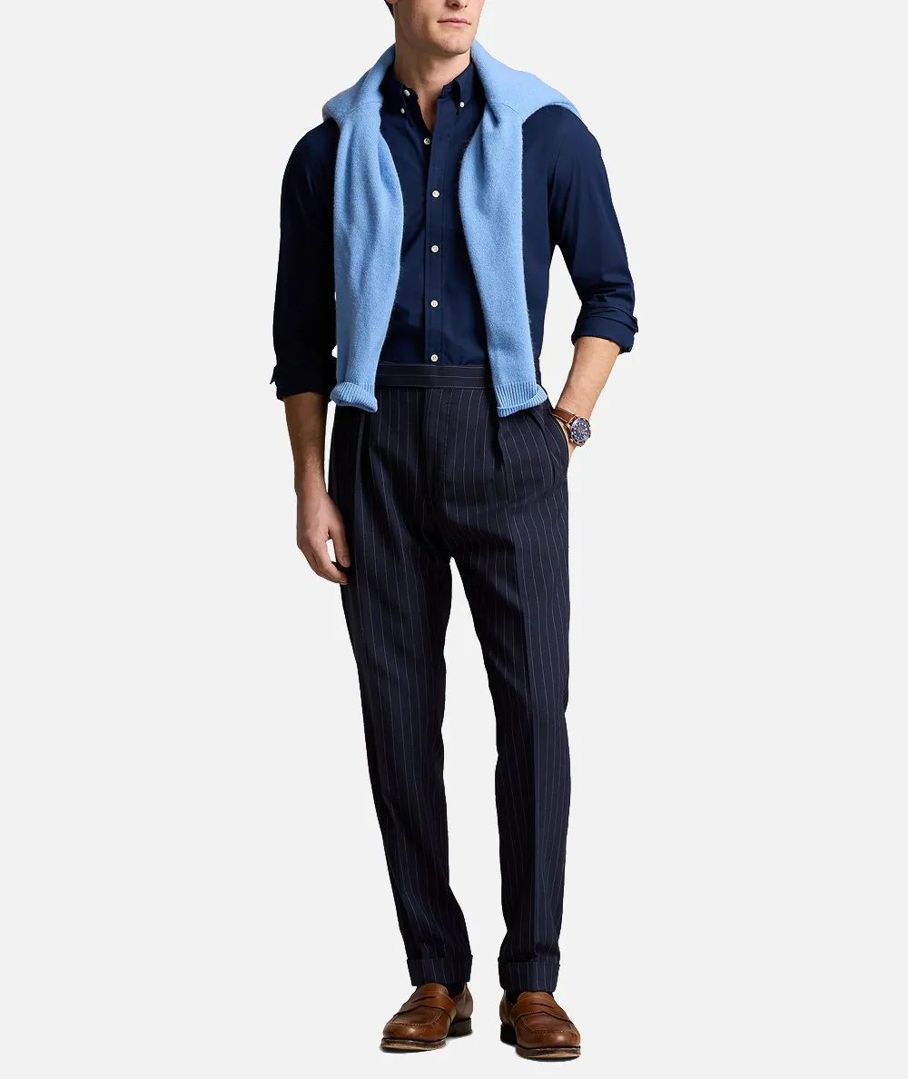 POLO RALPH LAUREN UOMO--Camicia Slim Fit in popeline stretch