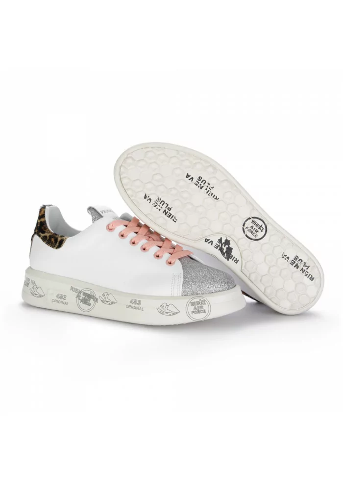 PREMIATA | SNEAKERS DONNA BELLE 5988 BIANCO ROSA