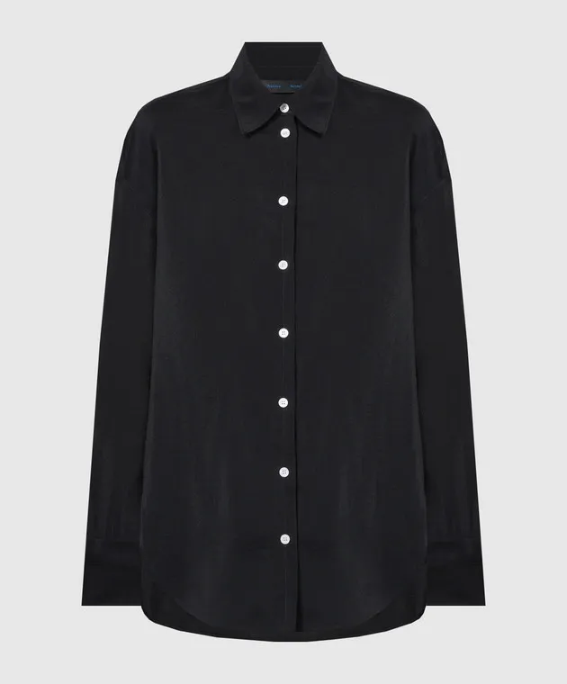 PROENZA SCHOULER Camicia nera di Lidia R2424004SY008