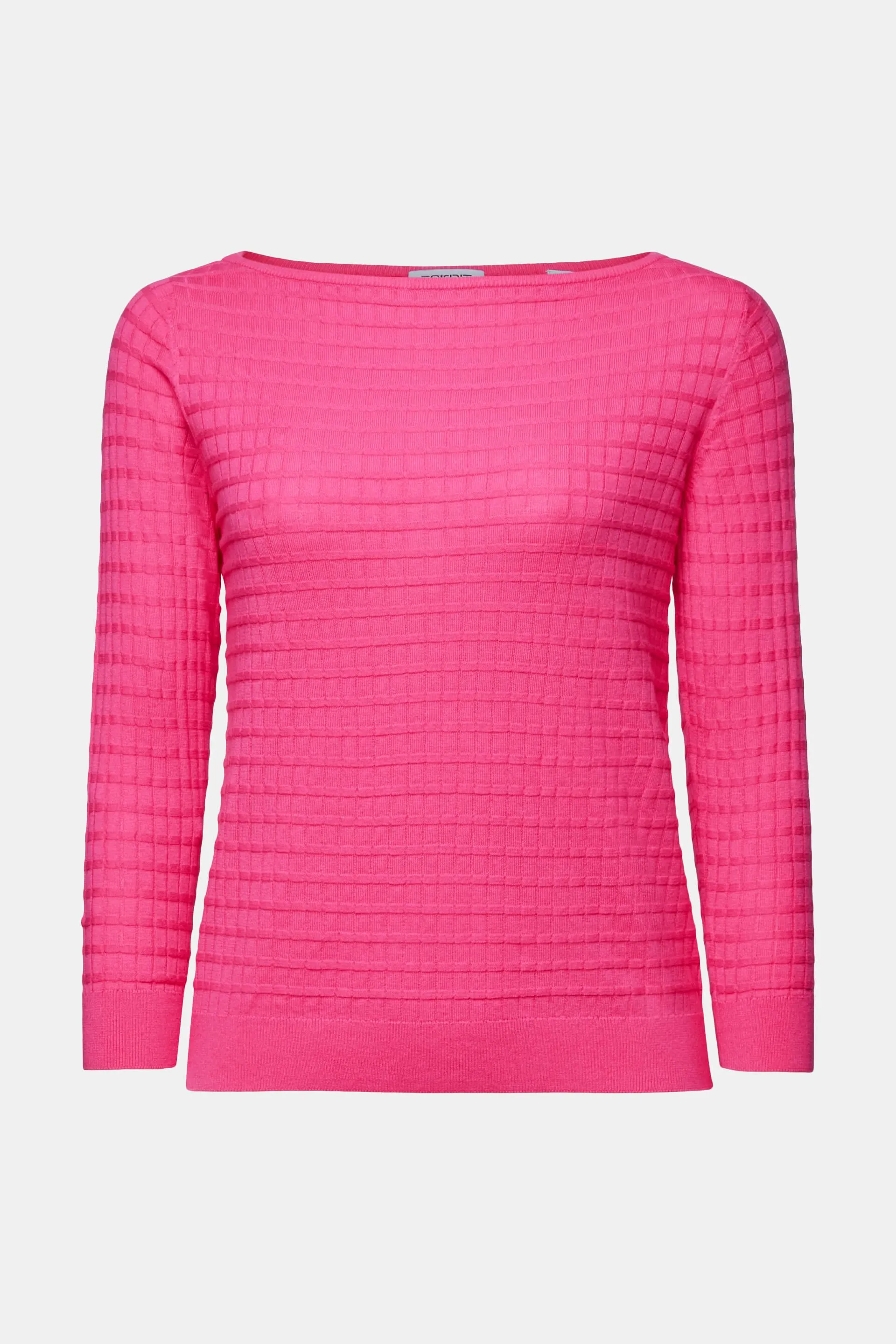 Pullover a maglia strutturata