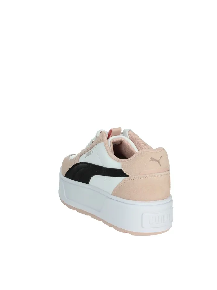 PUMA  SNEAKERS BASSA 395100 BIANCO/ROSA