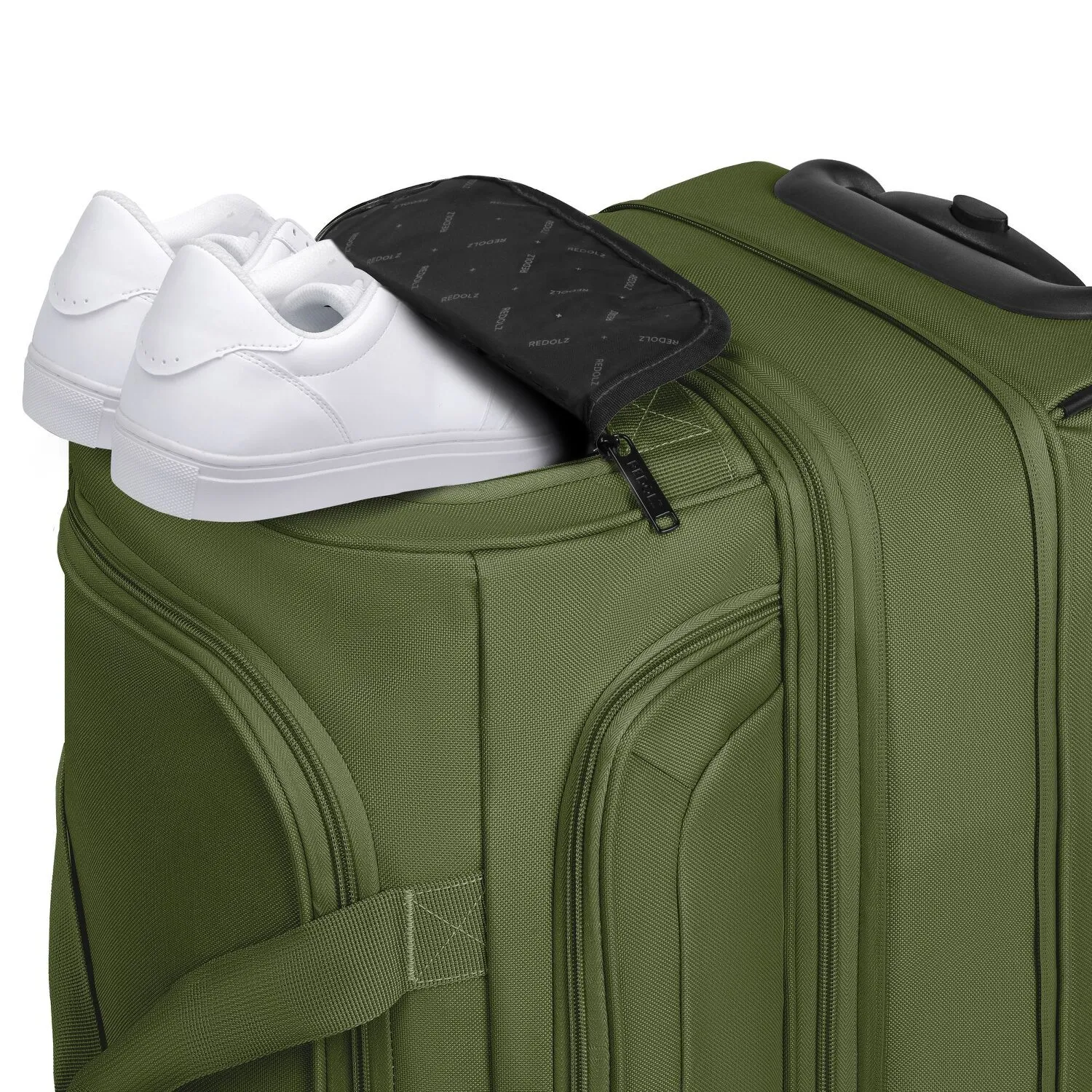 Redolz Duffle Essentials Borsa da viaggio a 2 ruote 55 cm M con patta di espansione