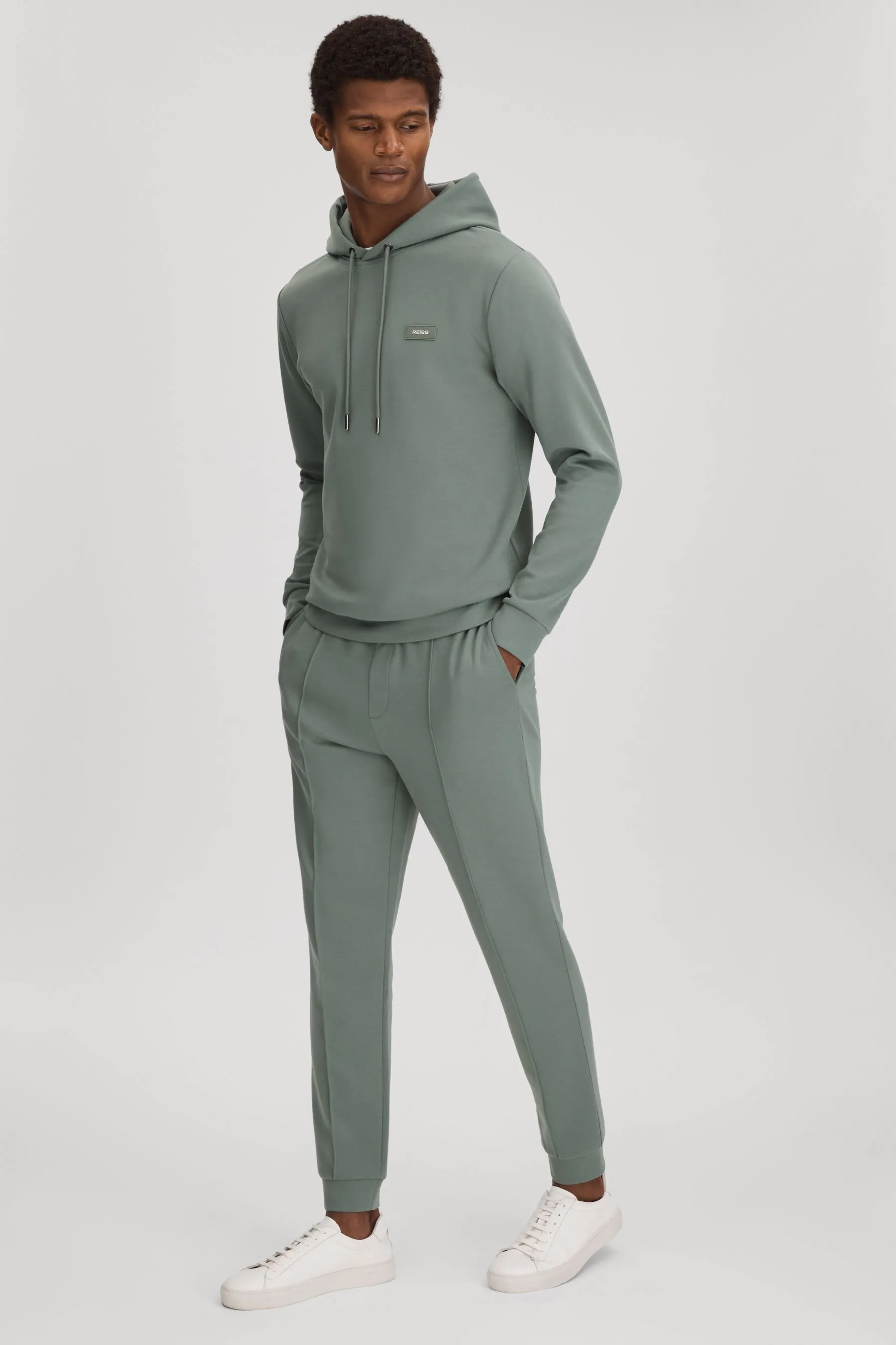 Reiss - Isaac - Pantaloni da jogging in jersey    