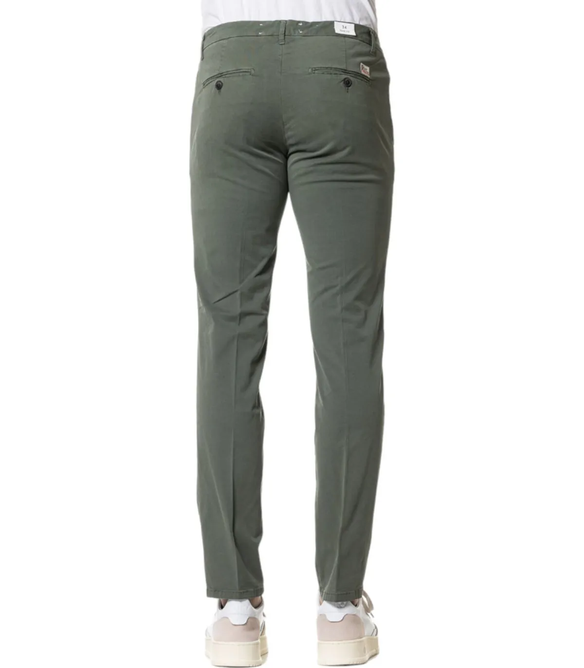 Roy Roger's Uomo Pantaloni Chino Carrot Fit Day Off Read