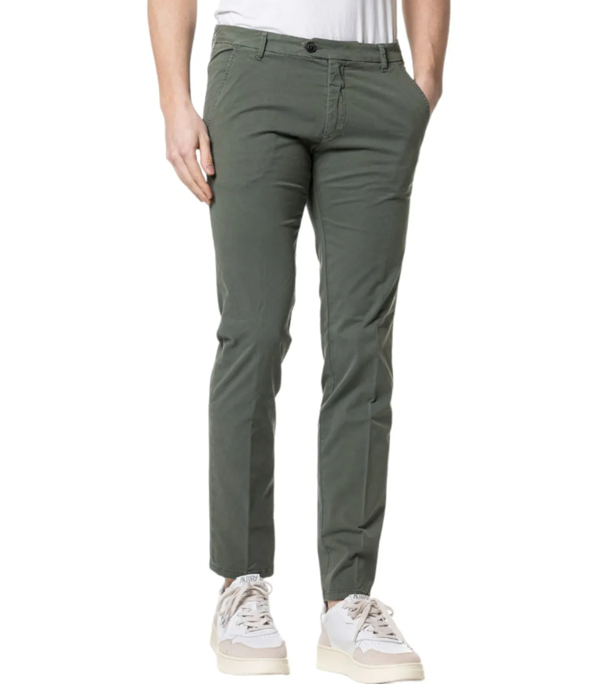 Roy Roger's Uomo Pantaloni Chino Carrot Fit Day Off Read