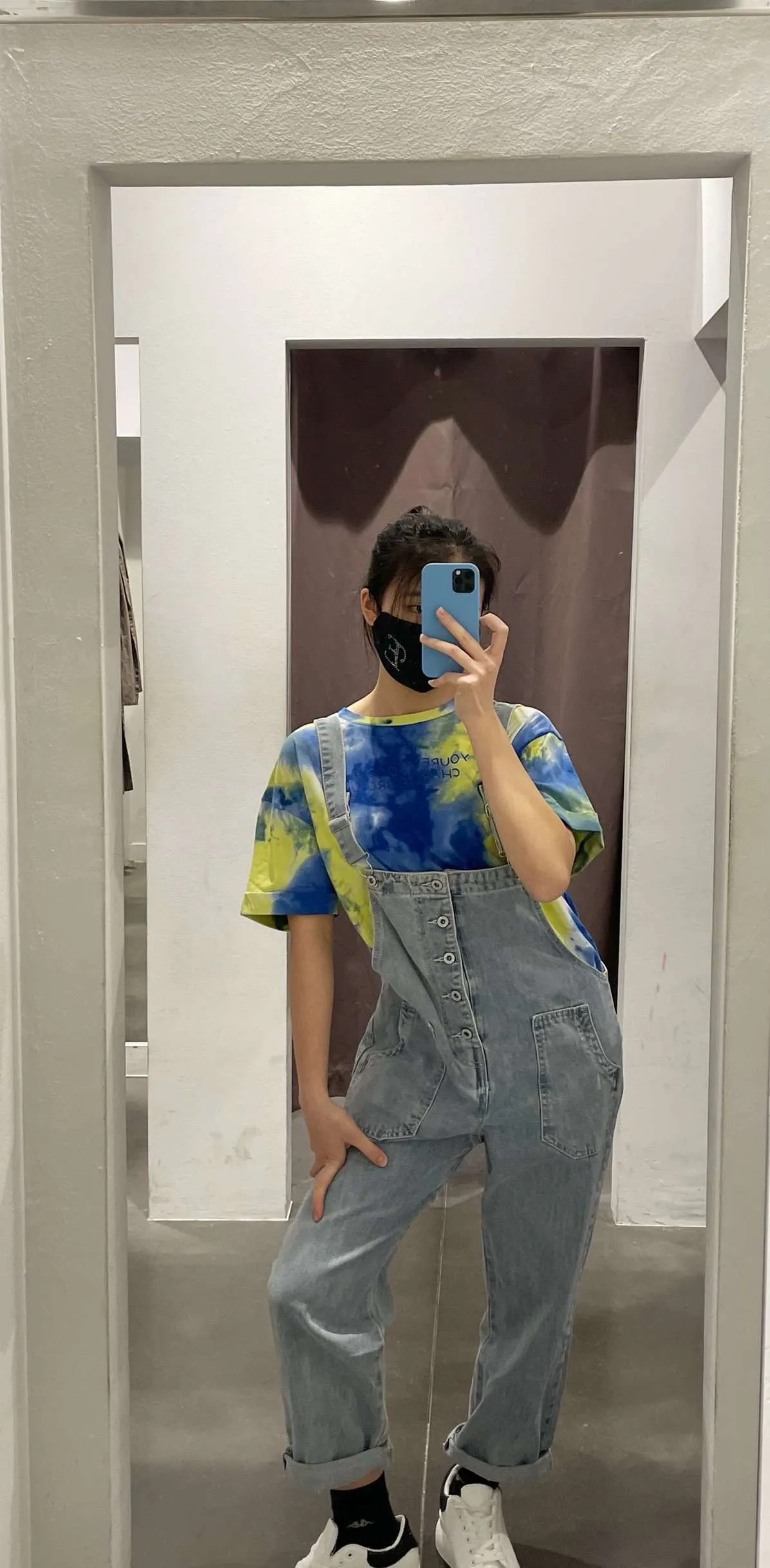 Salopette jeans