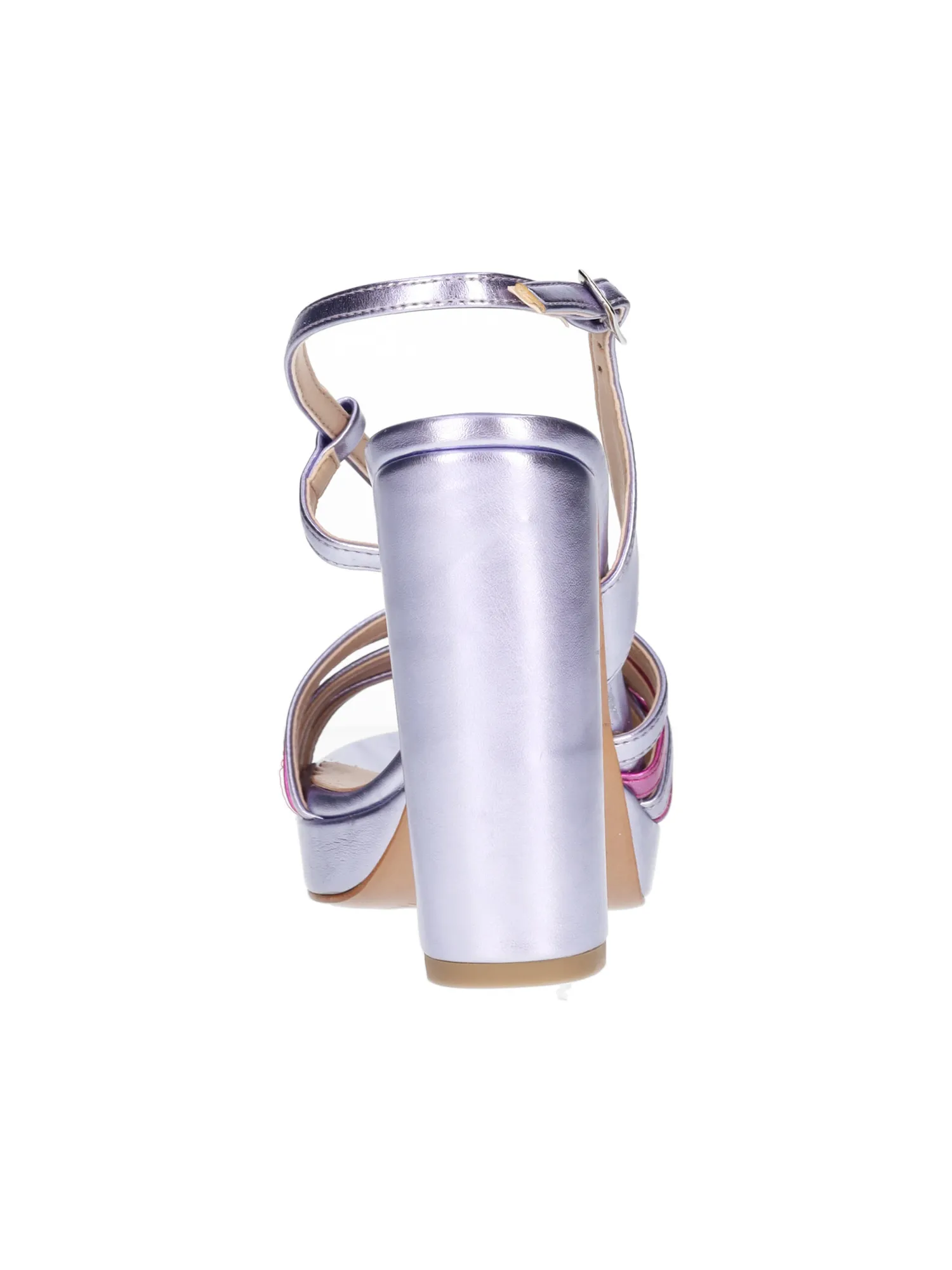 Sandalo elegante con tacco largo L'Amour da donna lilla