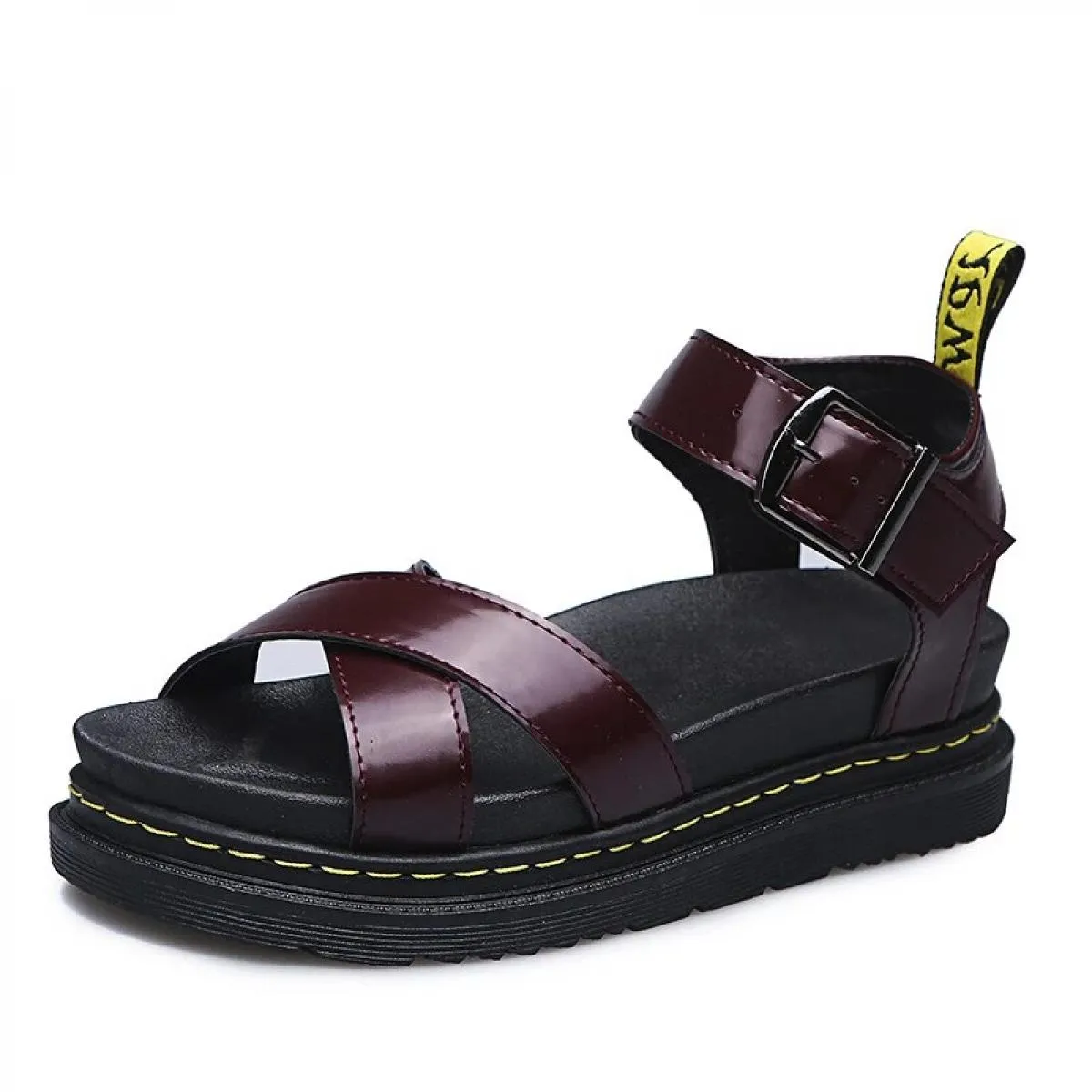 Scarpe con plateau donna 2023 nuove scarpe da donna Comfort estive moda sandali da donna open toe sandali di grandi dimensioni C