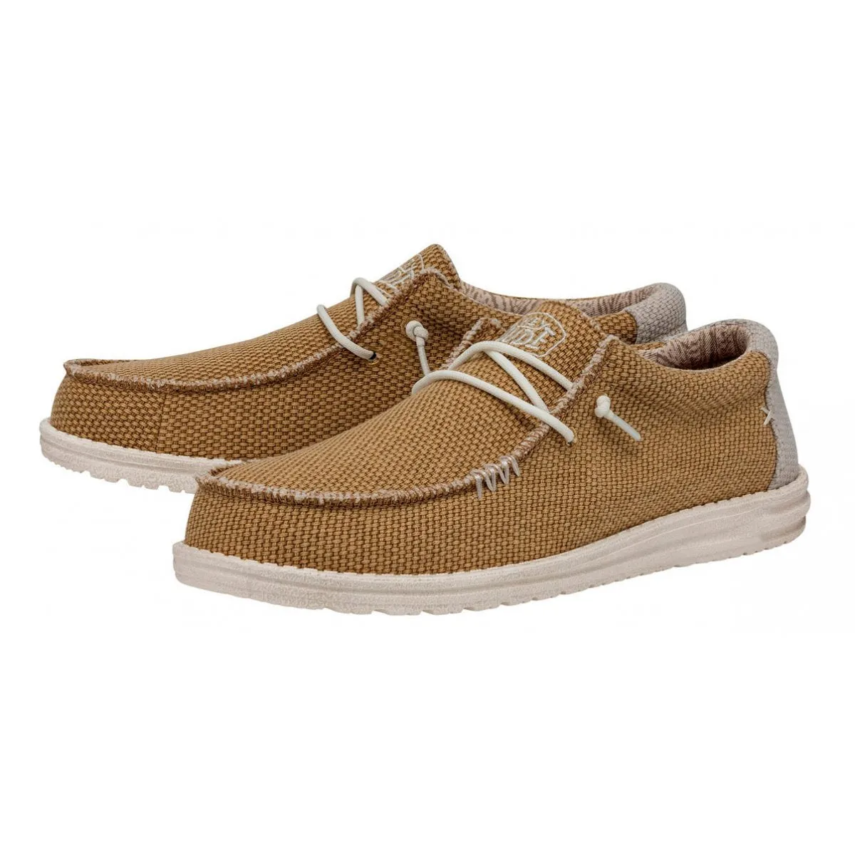 Scarpe uomo Wally braided ocra (76f)