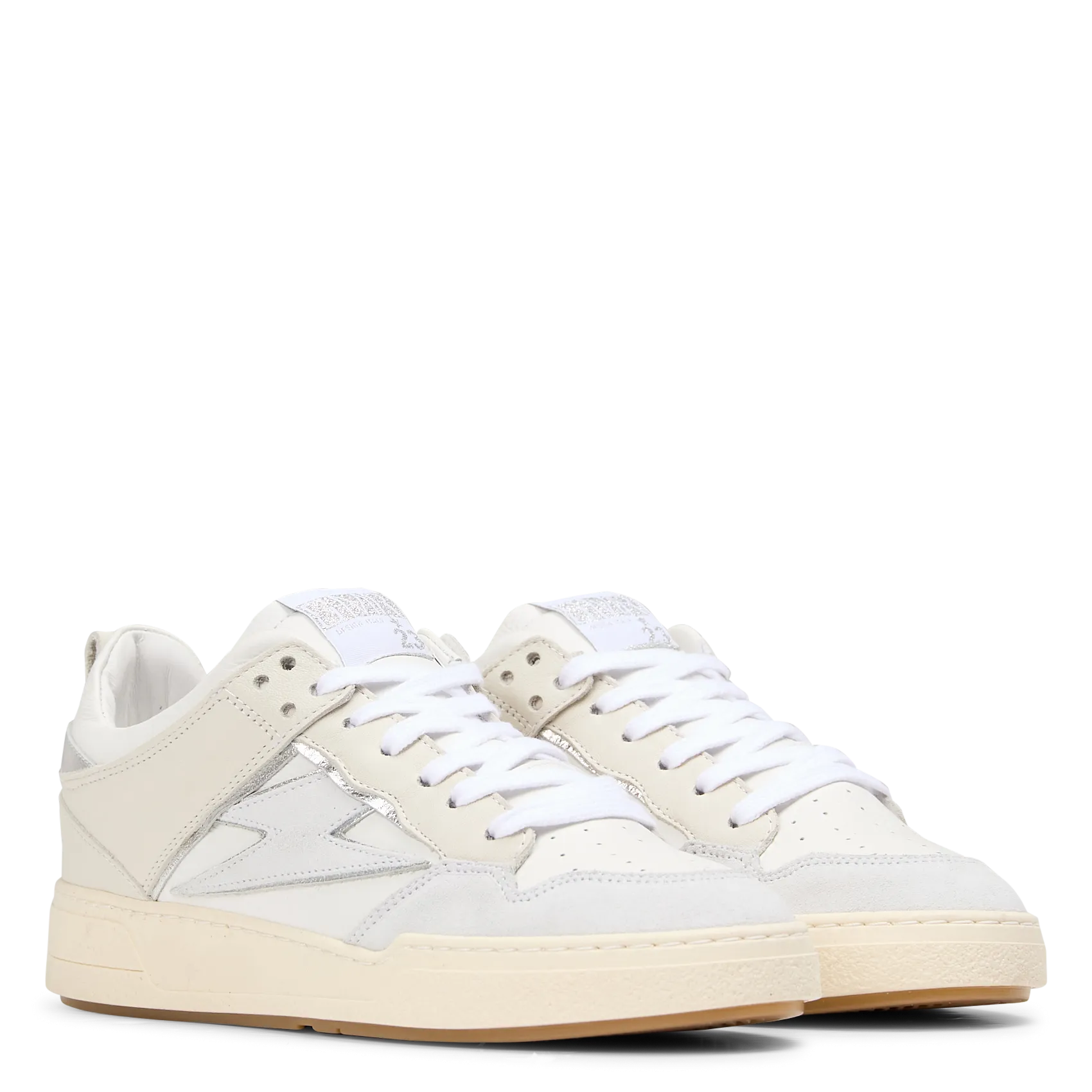  SEMERDJIAN - SMR   CHITA - Sneakers a punta tonda stringate | Bianco