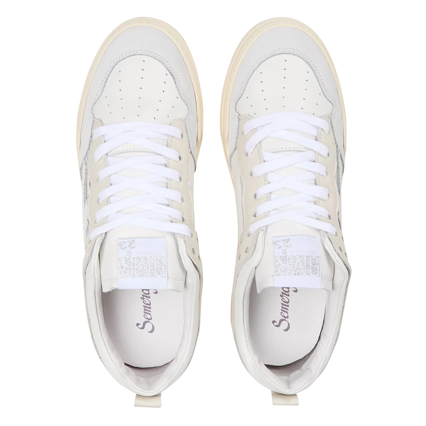  SEMERDJIAN - SMR   CHITA - Sneakers a punta tonda stringate | Bianco