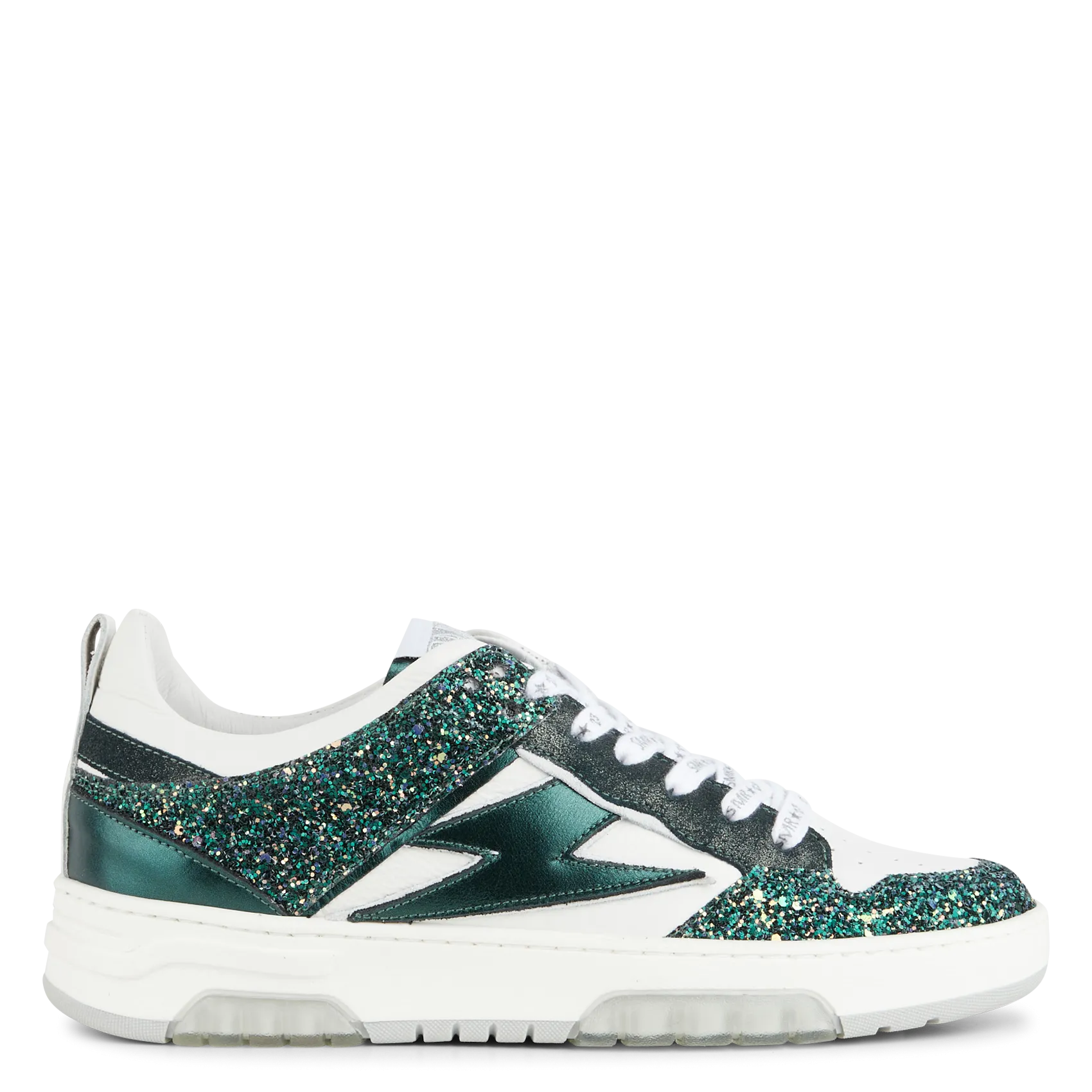  SEMERDJIAN - SMR   CHITA - Sneakers basse con lustrini | Verde
