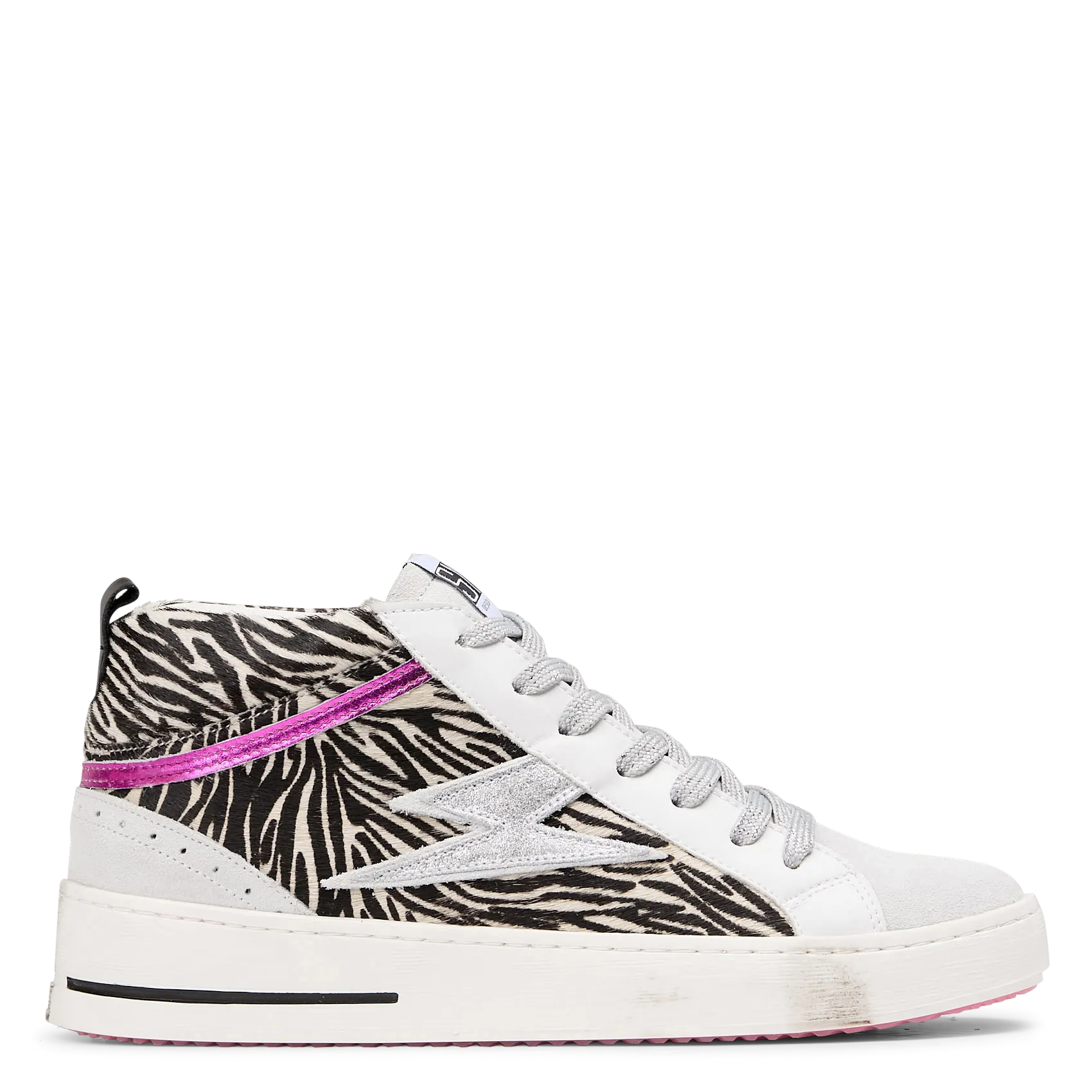 SEMERDJIAN - SMR   GIBRA - Sneakers a metà alte con motivi | Bianco