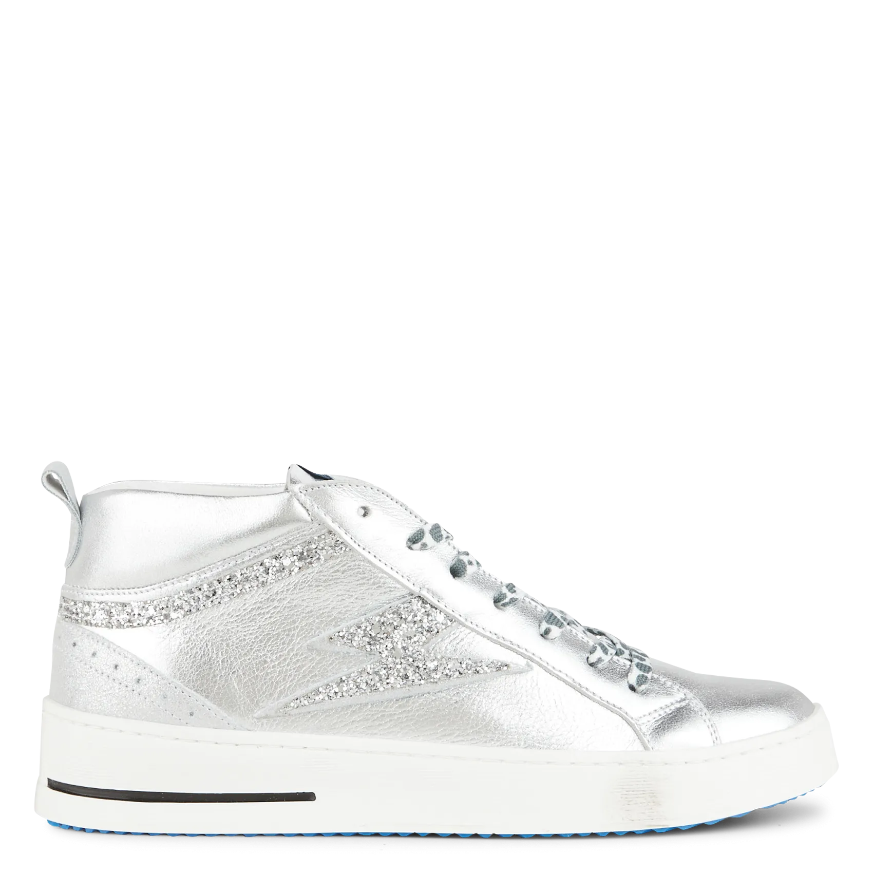  SEMERDJIAN - SMR   GIBRA - Sneakers mid-top con lacci | Argento 
