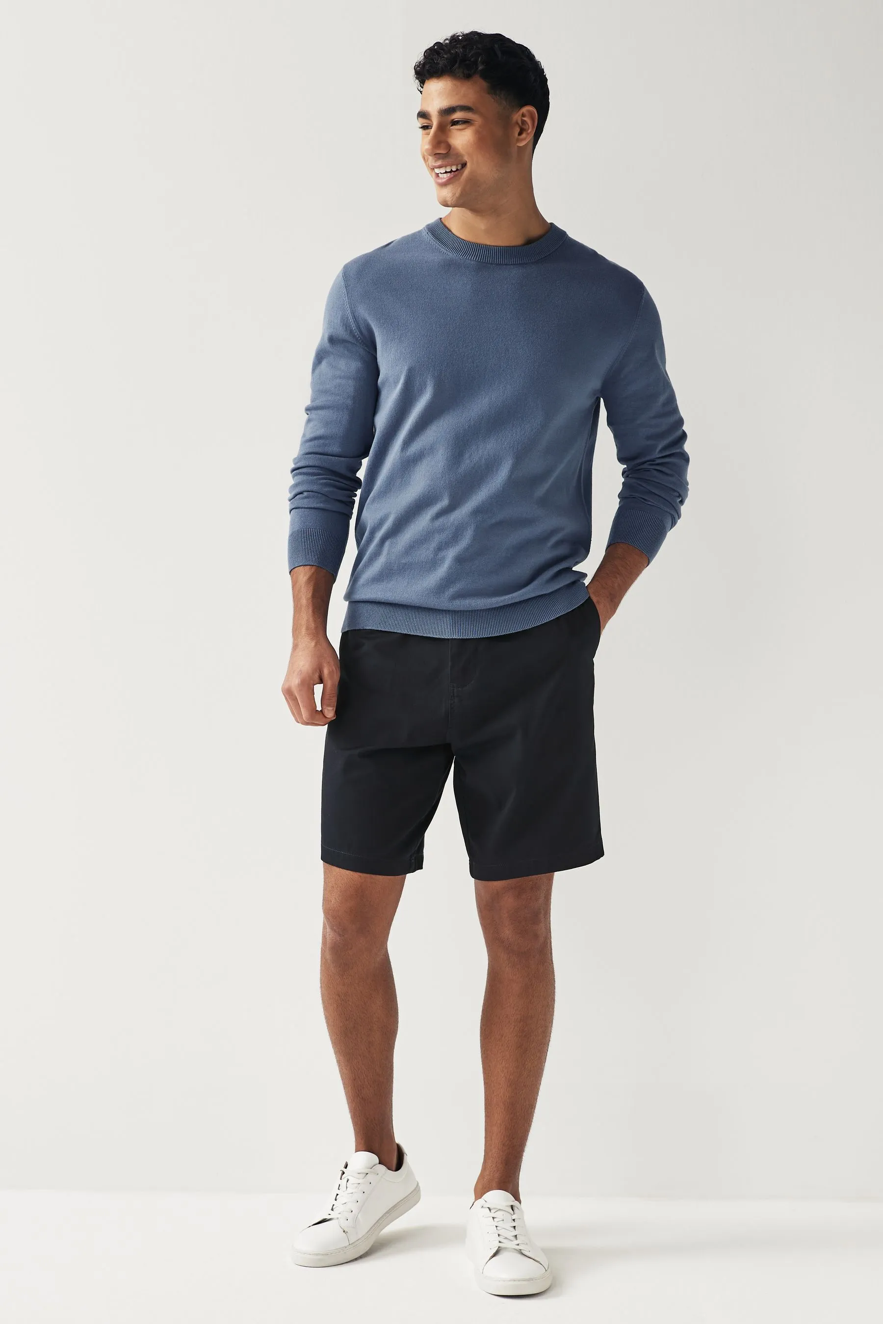 Shorts Pantaloni chino elasticizzati