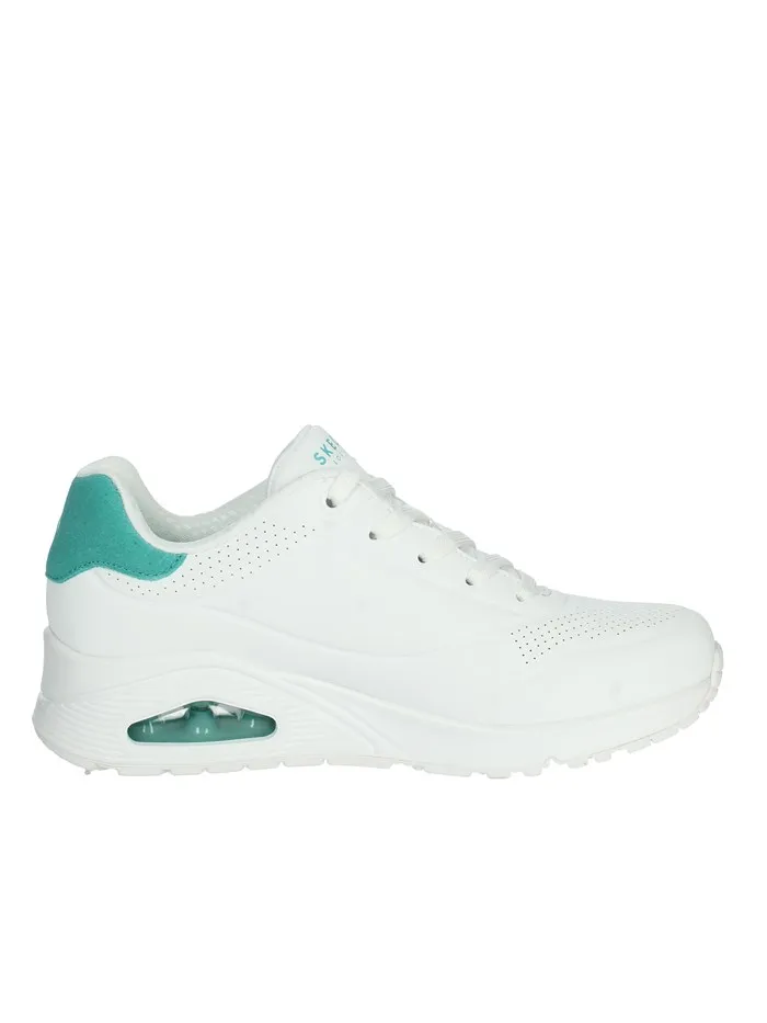 Skechers  SNEAKERS BASSA 177092 BIANCO/VERDE
