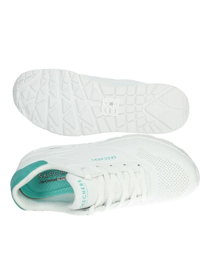 Skechers  SNEAKERS BASSA 177092 BIANCO/VERDE