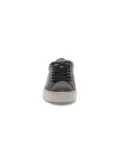 Sneakers Crime London WEIGHTLESS LOW TOP in pelle marrone e grigio