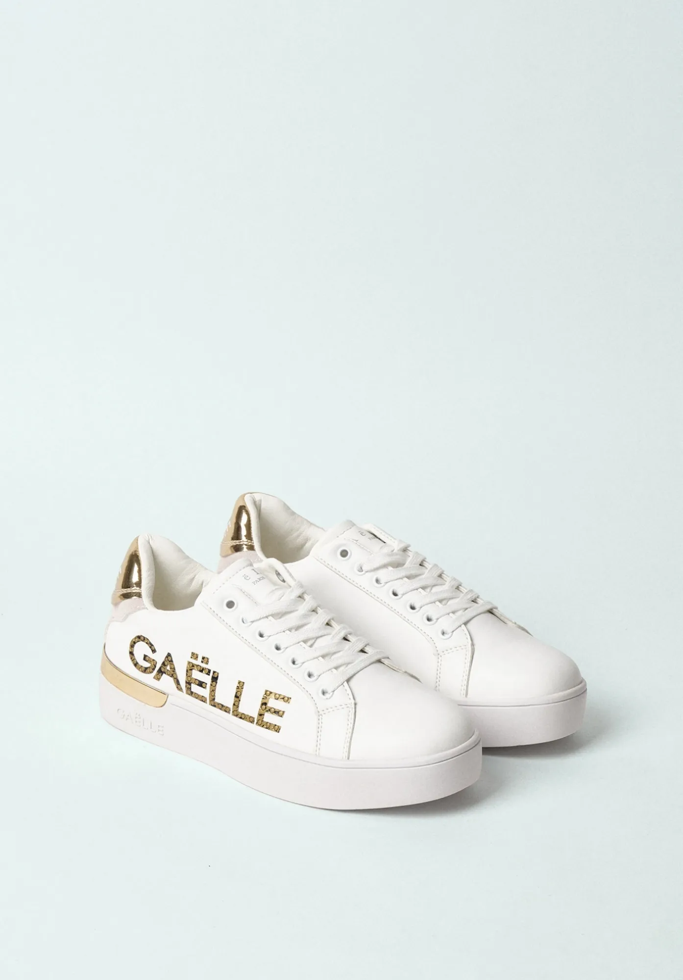 Sneakers Everyday In Ecopelle Bianco - Gaëlle Paris