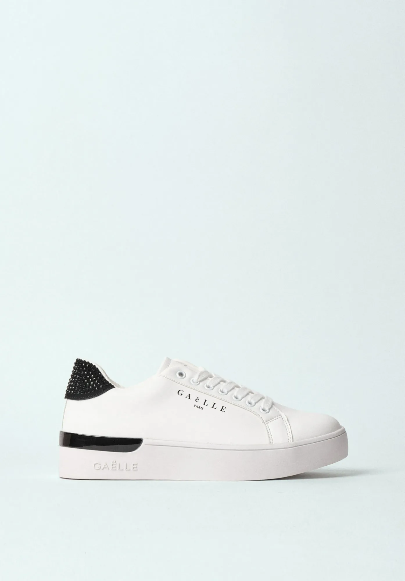Sneakers Everyday In Ecopelle Nero - Gaëlle Paris