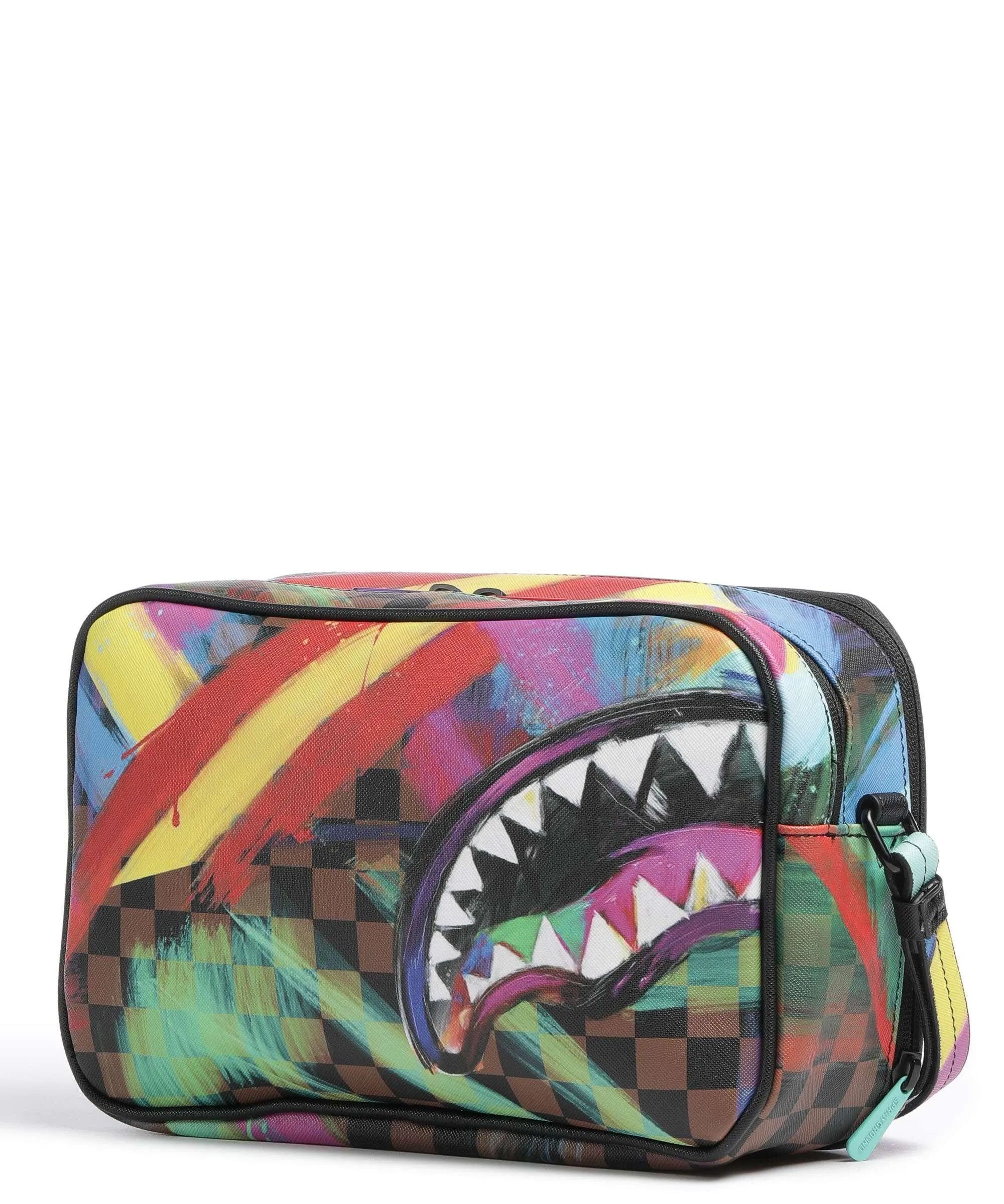  Sprayground Sharks In Paint Borsa da toilette multicolore 27 cm  