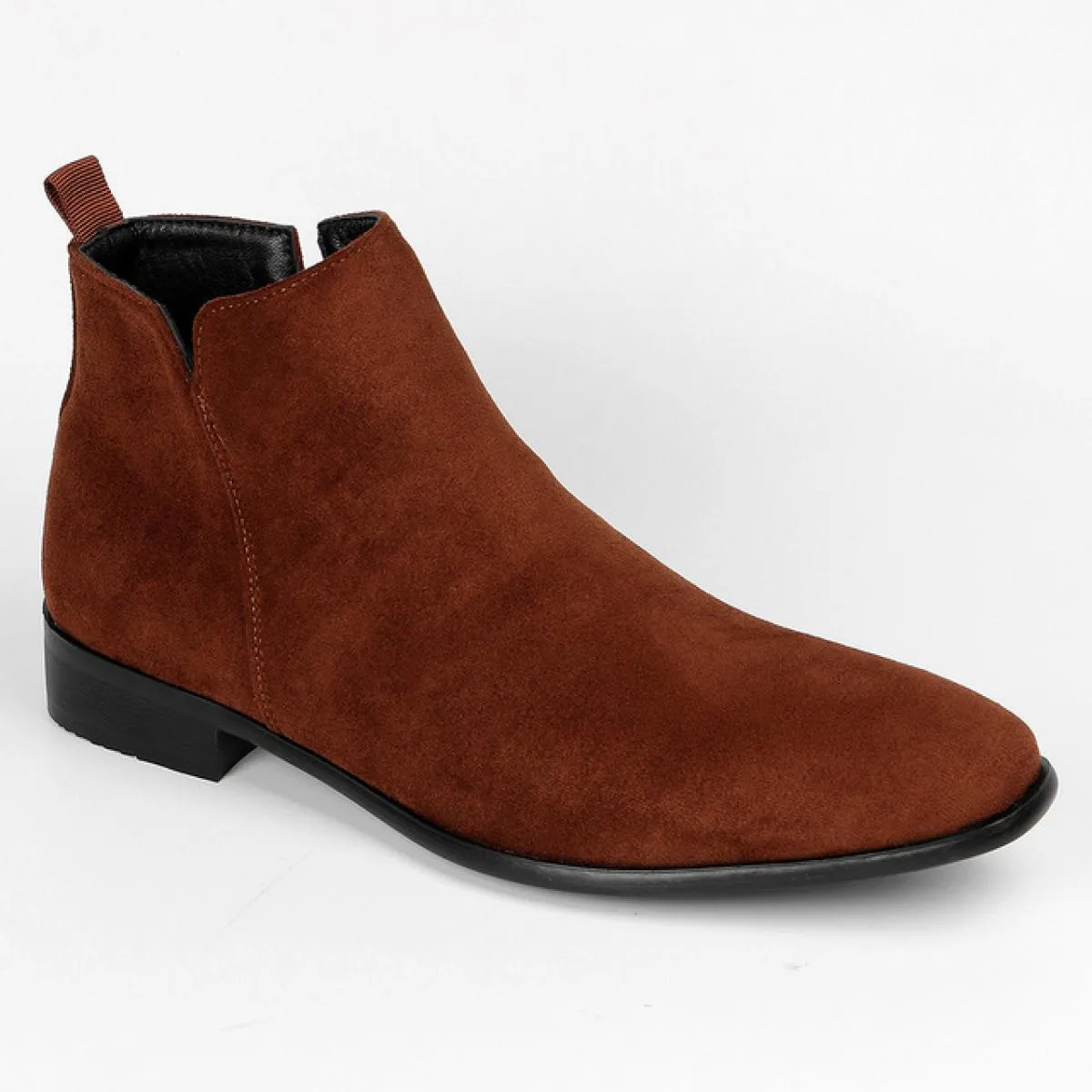 Stivaletti Chelsea retrò classici da uomo Stivaletti in pelle moda britannica Stivaletti casual da uomo Scarpe alte Taglie forti