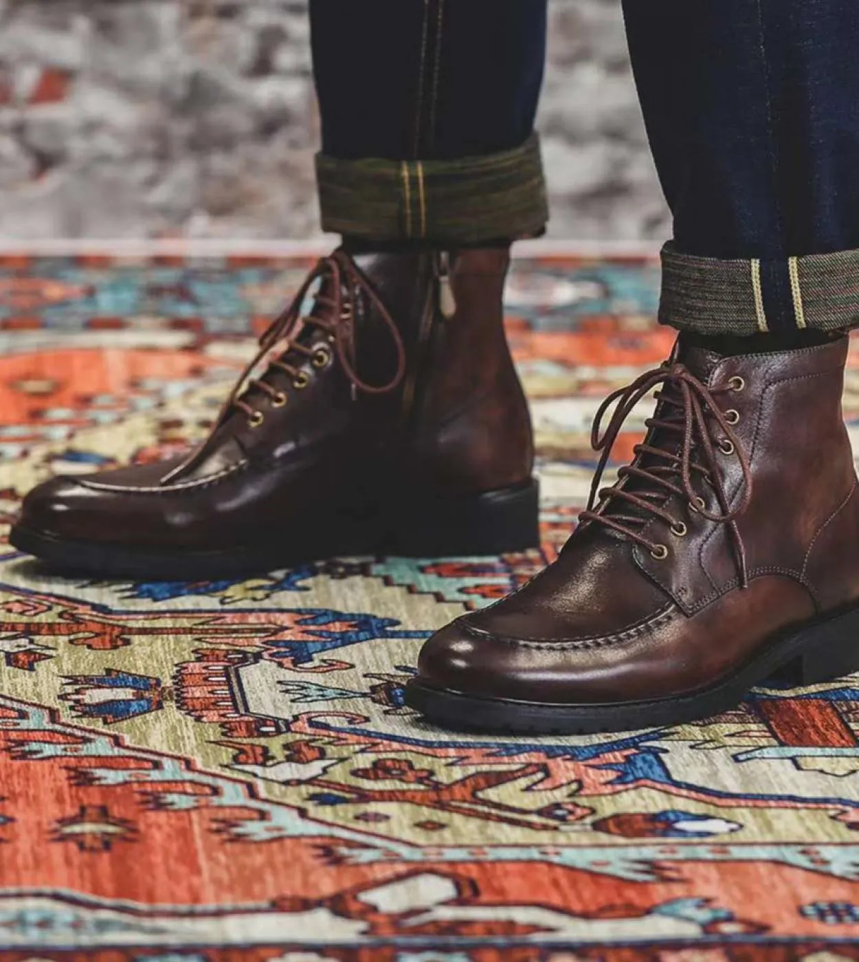 Stivaletti Pelle Brand Luxury Uomo Stivaletti Mens Brand Luxury 2023 Autunno Uomo