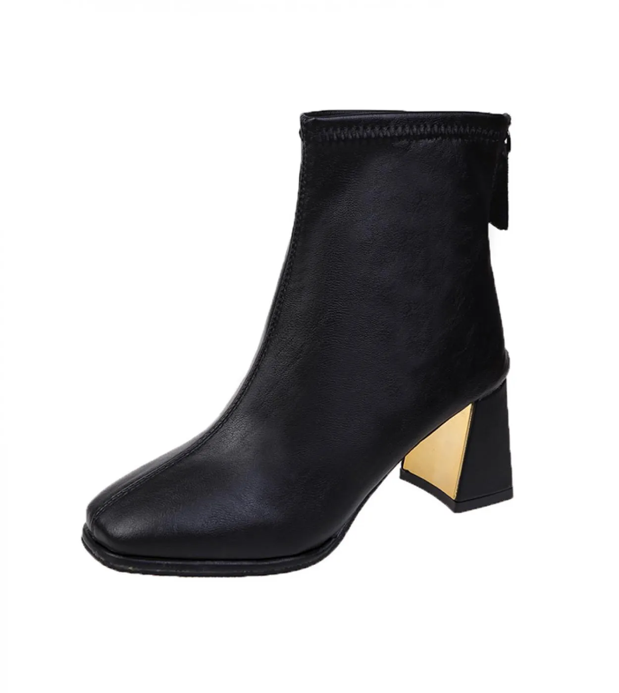 Stivaletti Tacchi alti Mart Stivali Scarpa Stivali da donna Moda Stivaletti Pelle