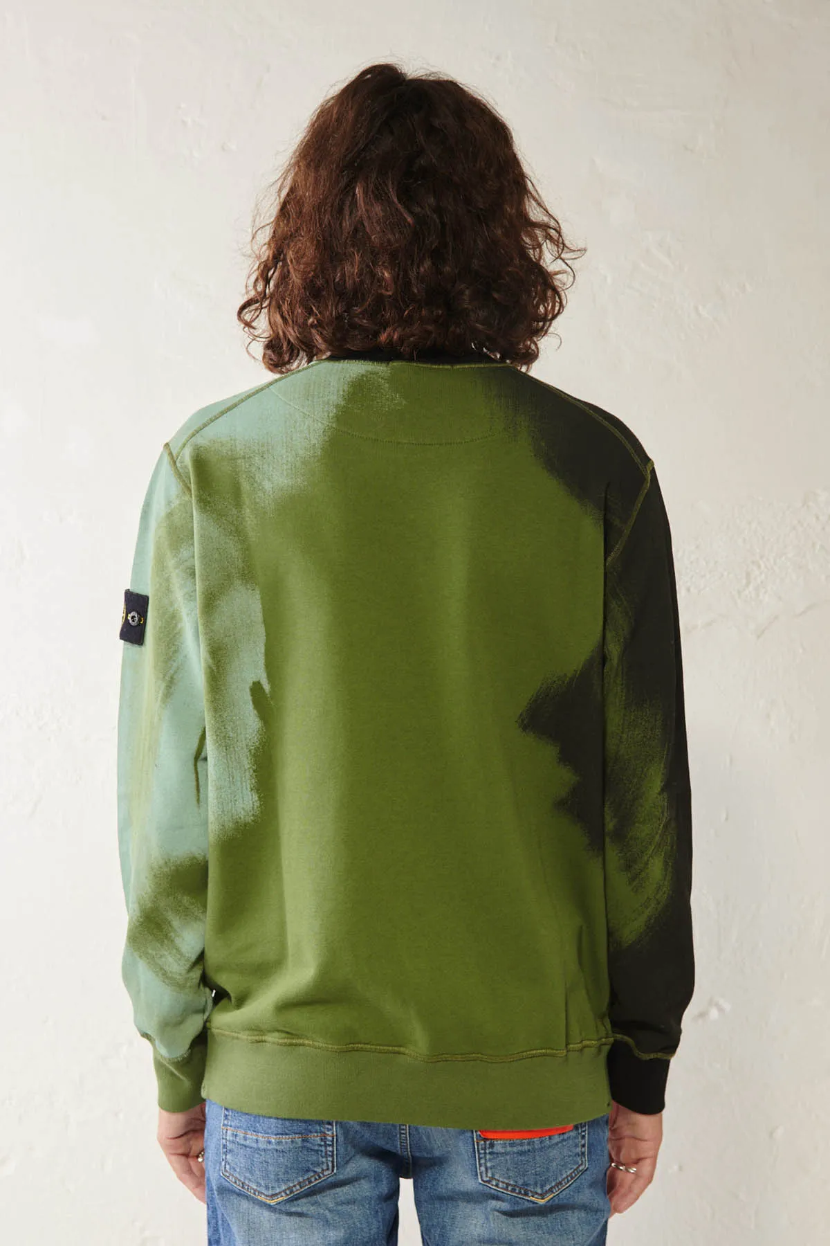 STONE ISLAND Felpa  girocollo MOTION SATURATION