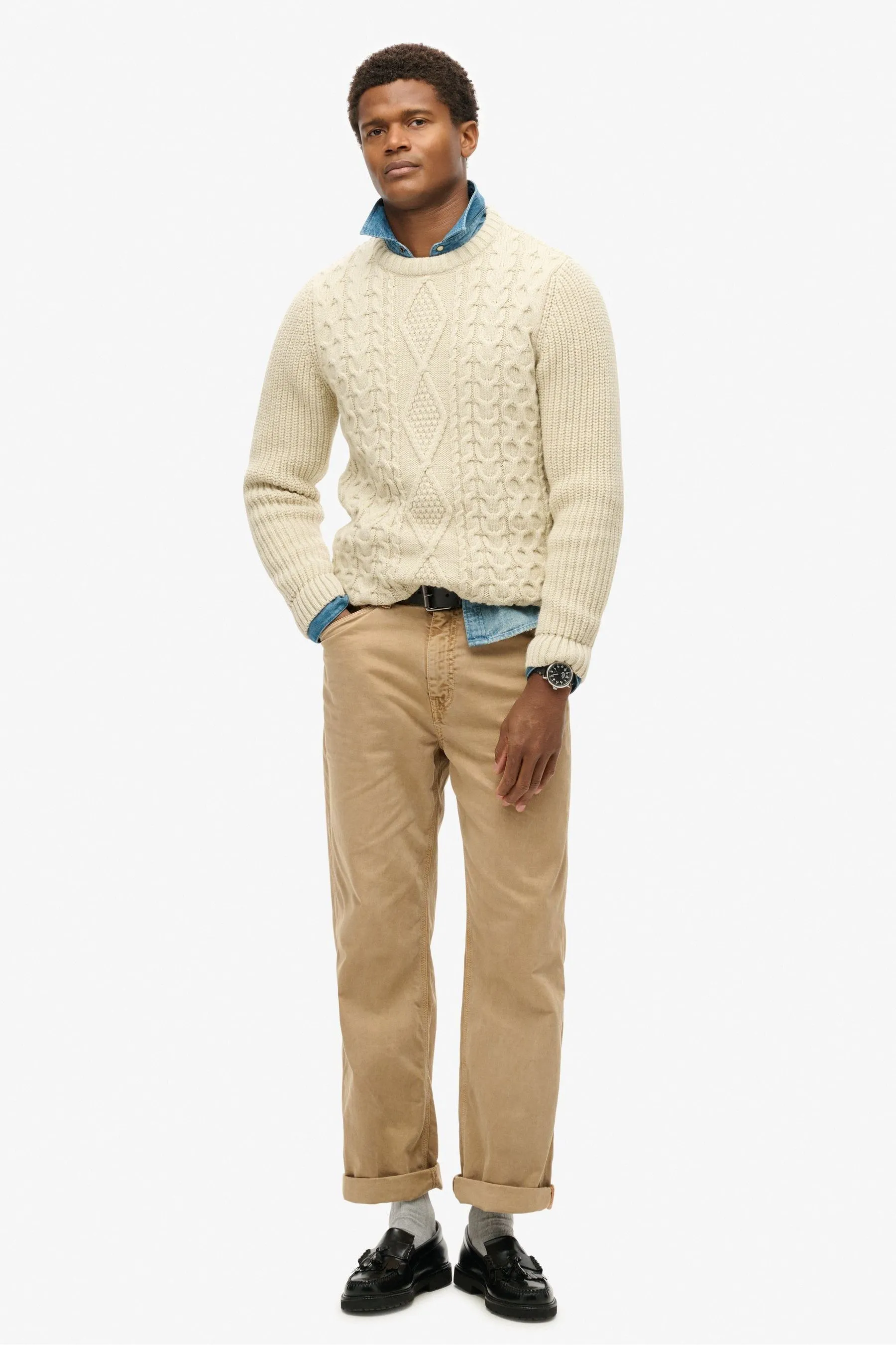Superdry Jacob Cable Jumper    