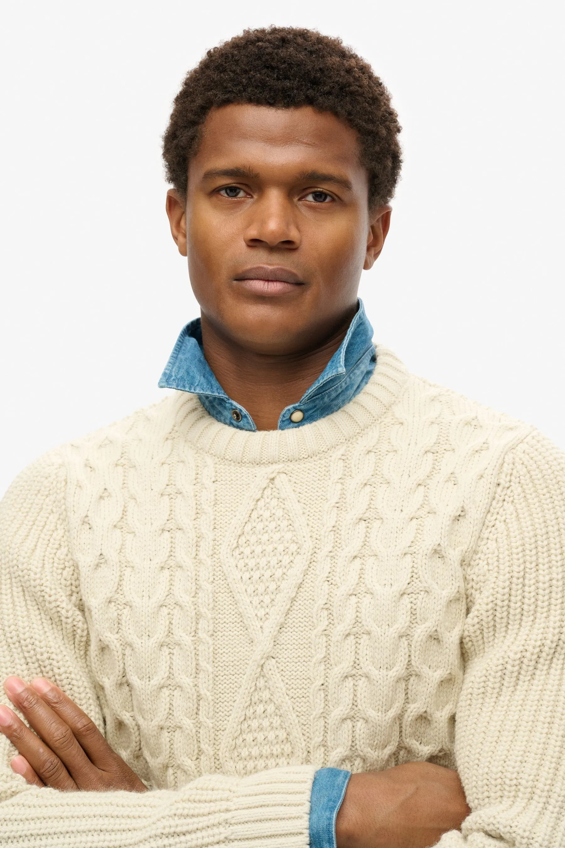Superdry Jacob Cable Jumper    
