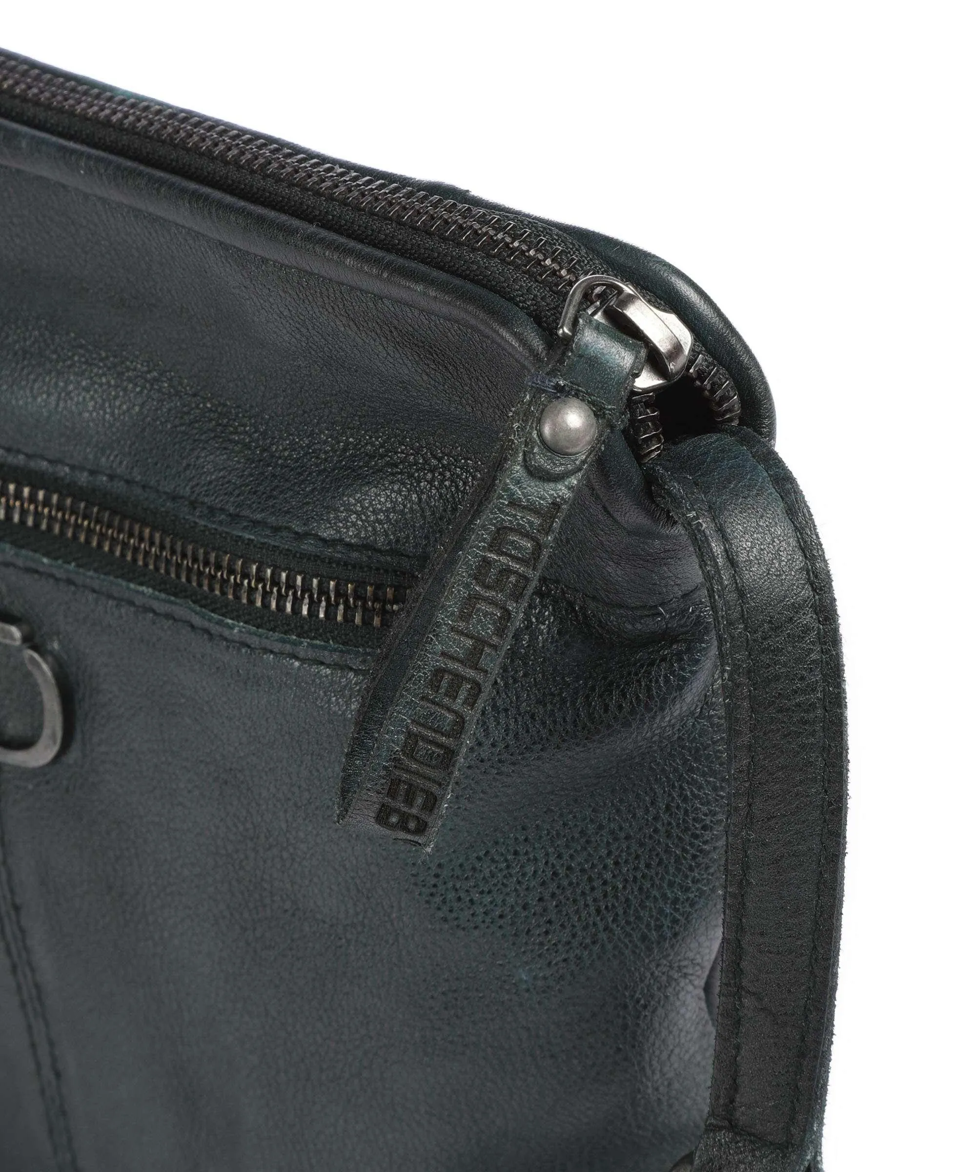  Taschendieb Wien Marxergasse 4 Borsa a tracolla pelle di vacchetta grana verde scuro  