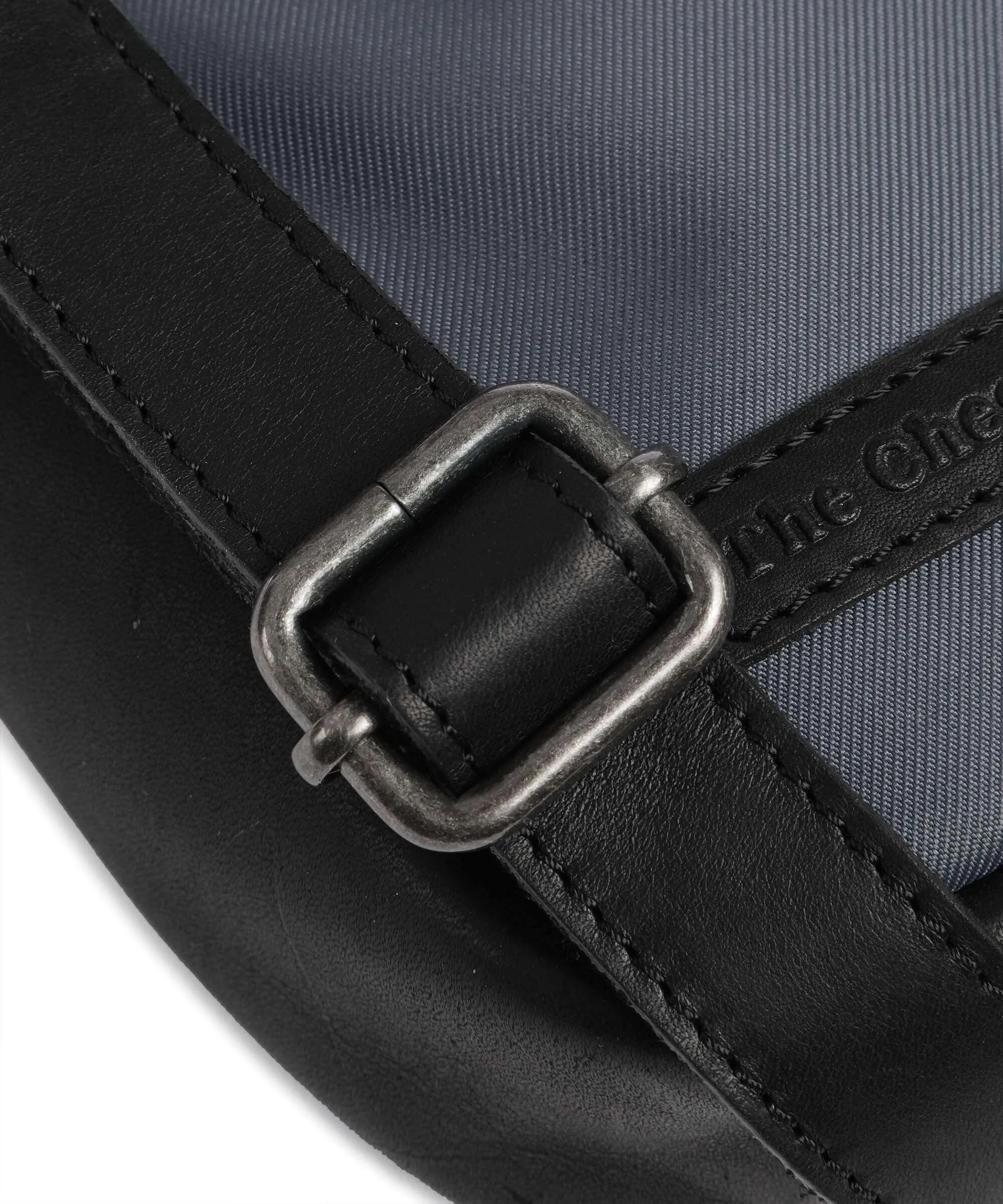  The Chesterfield Brand Fusion Arendal Borsa a tracolla nylon, pelle grigio-verde  
