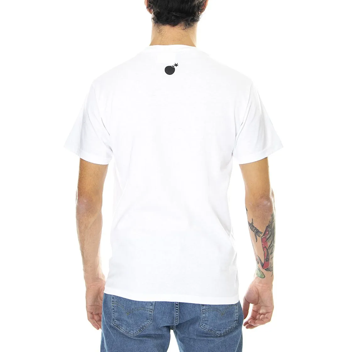 The Hundreds Unbeatable - Maglietta Girocollo Uomo Bianca    
