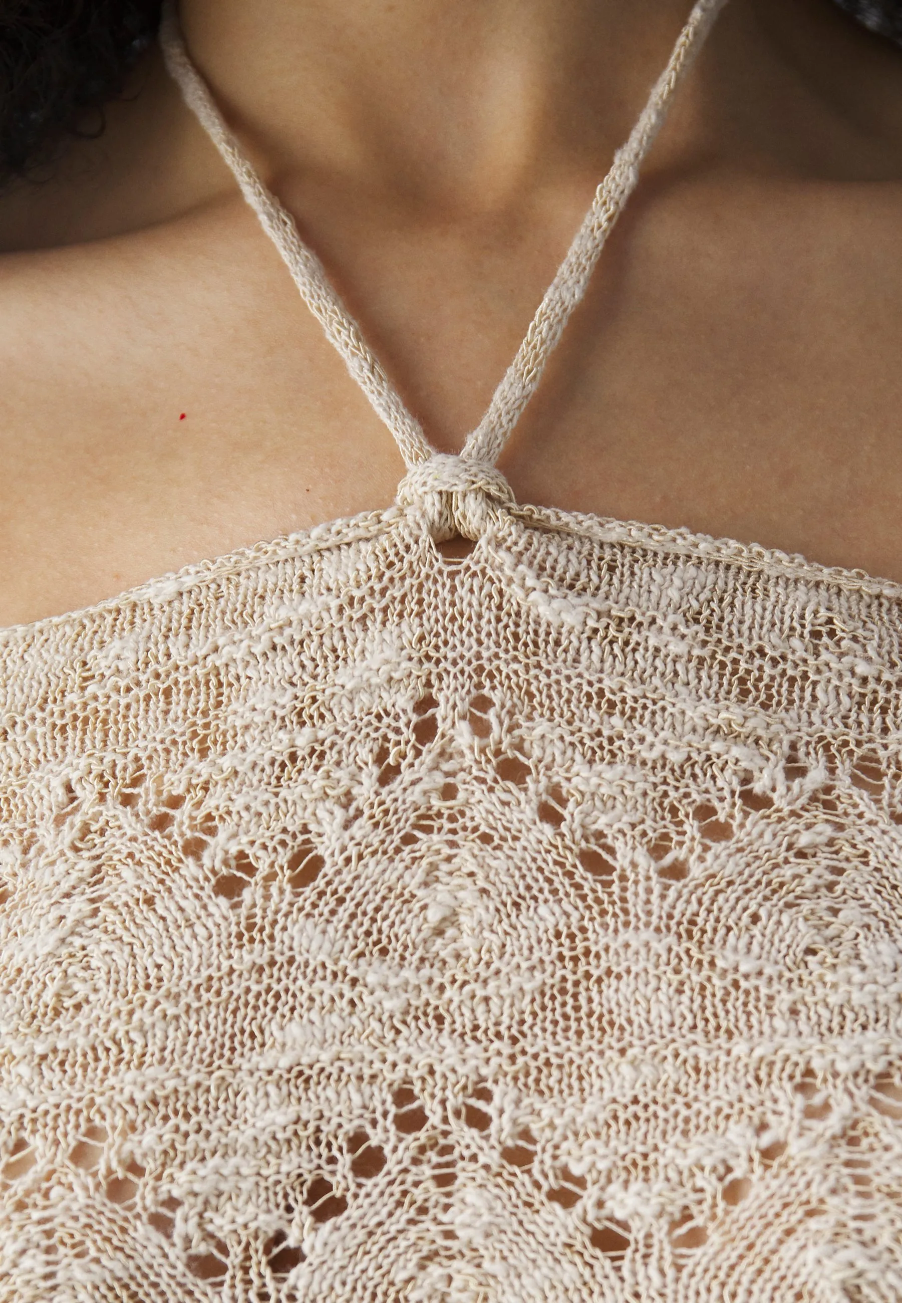 TIE SHOULDER POINTELLE - Maglione